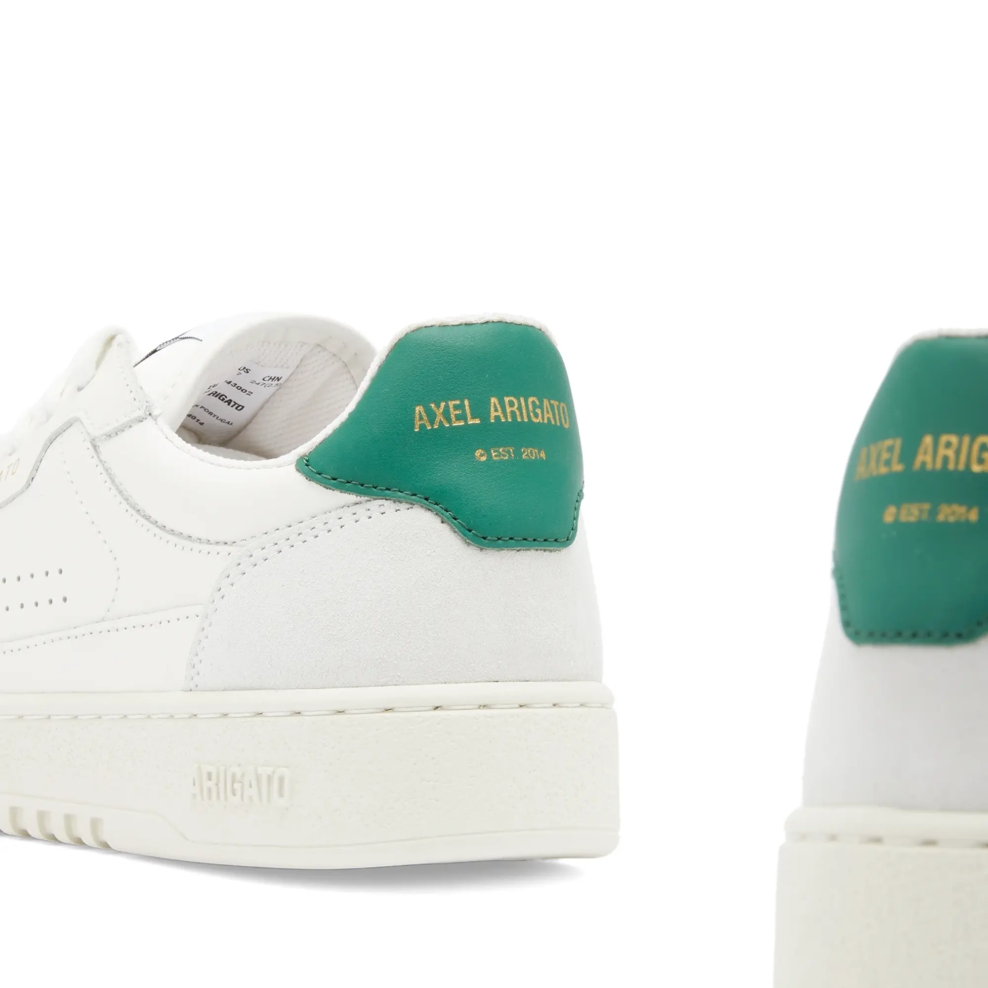 Axel Arigato Men's Dice Lo Sneaker White/Green