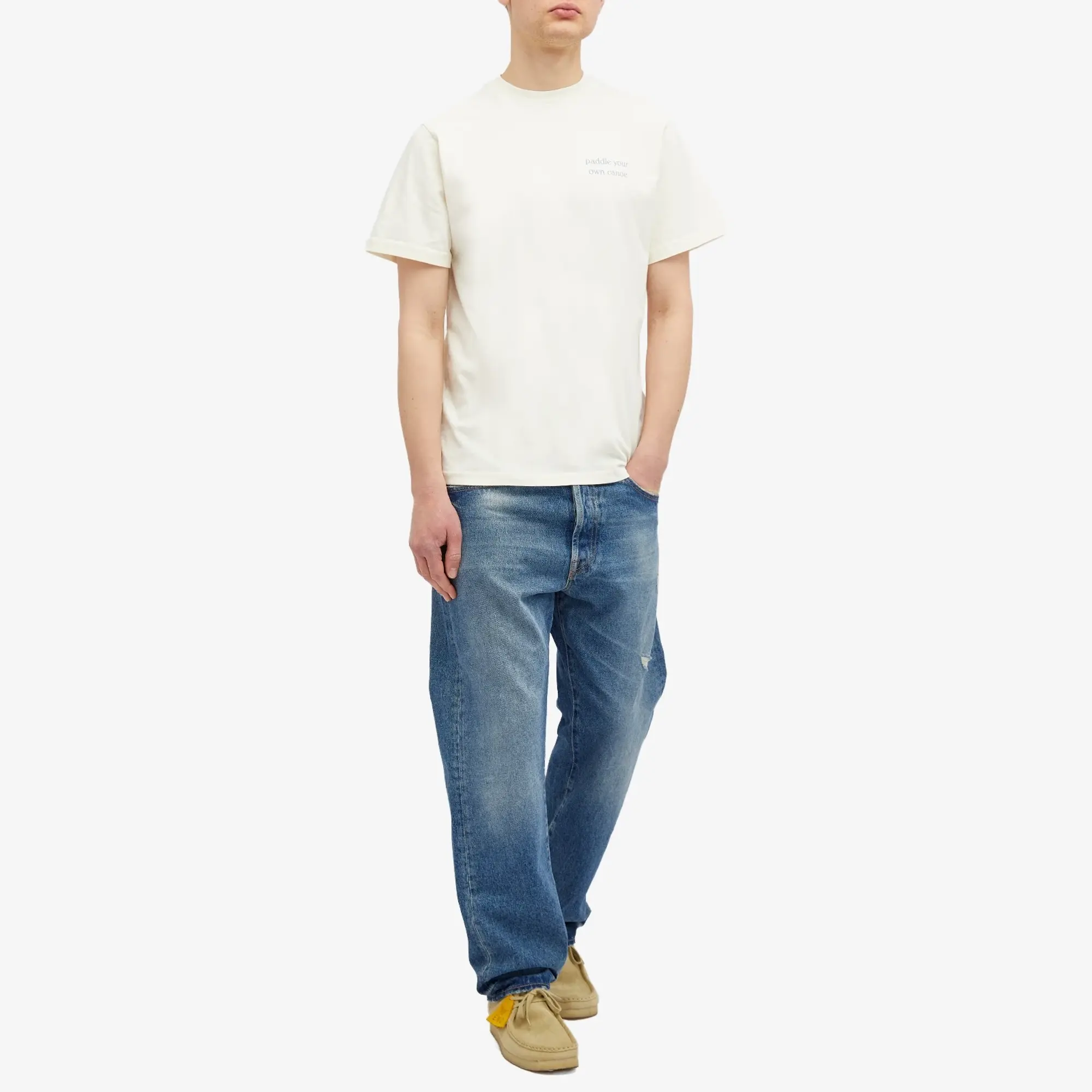 Foret Men's Tip T-Shirt Cloud