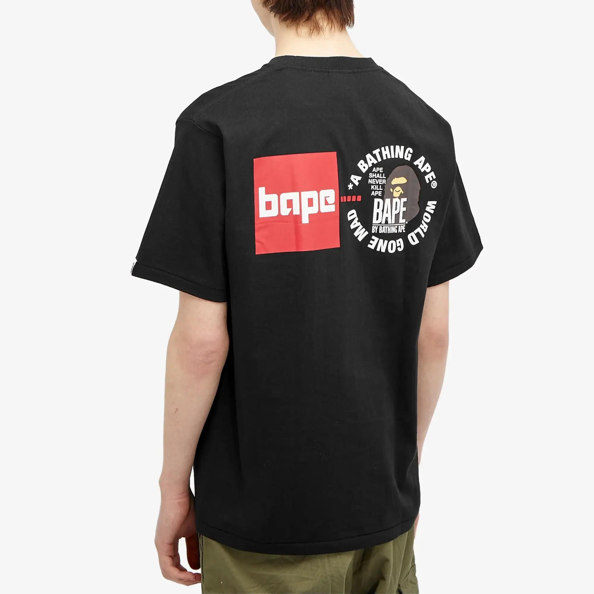 A Bathing Ape Men's Bape T-Shirt Black