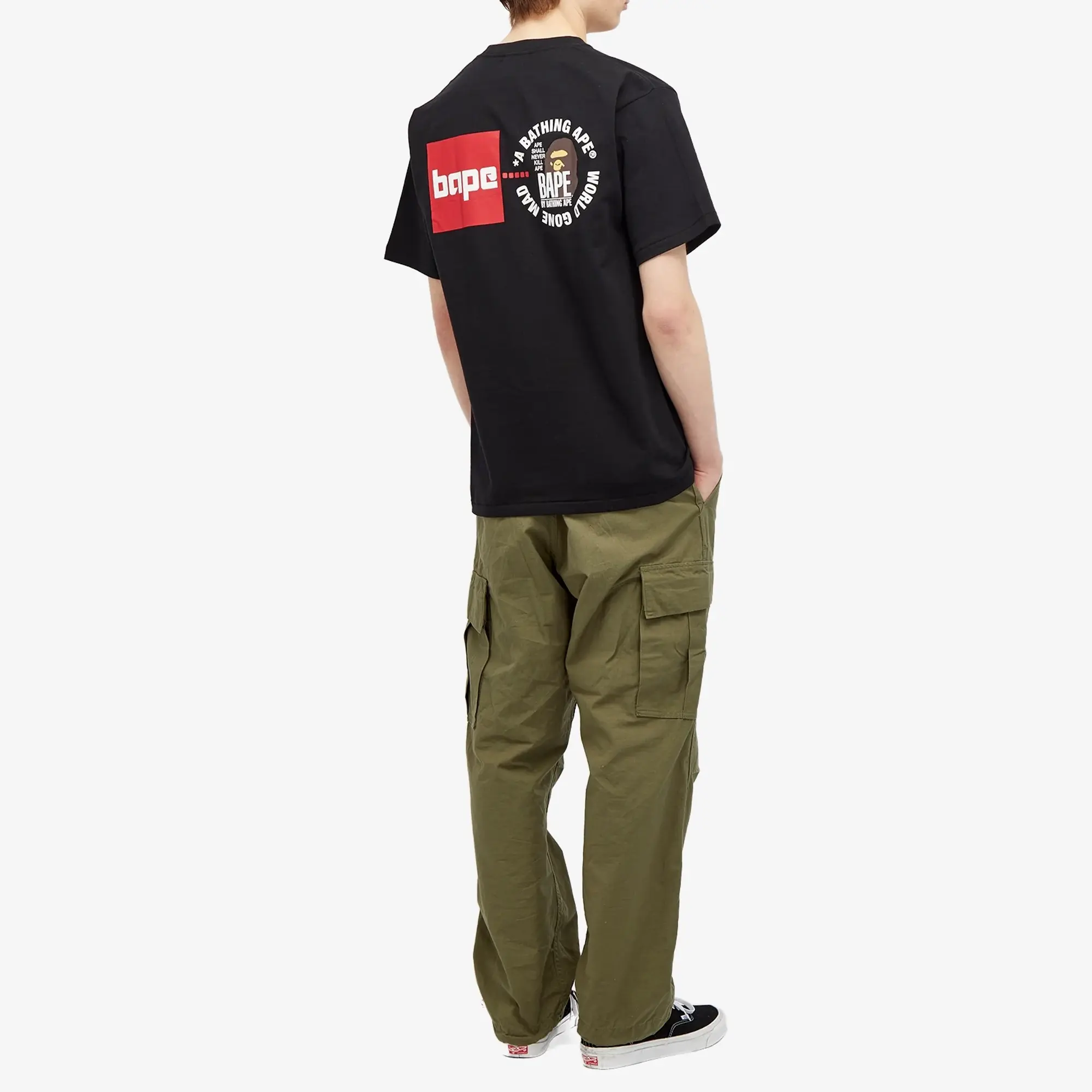 A Bathing Ape Men's Bape T-Shirt Black