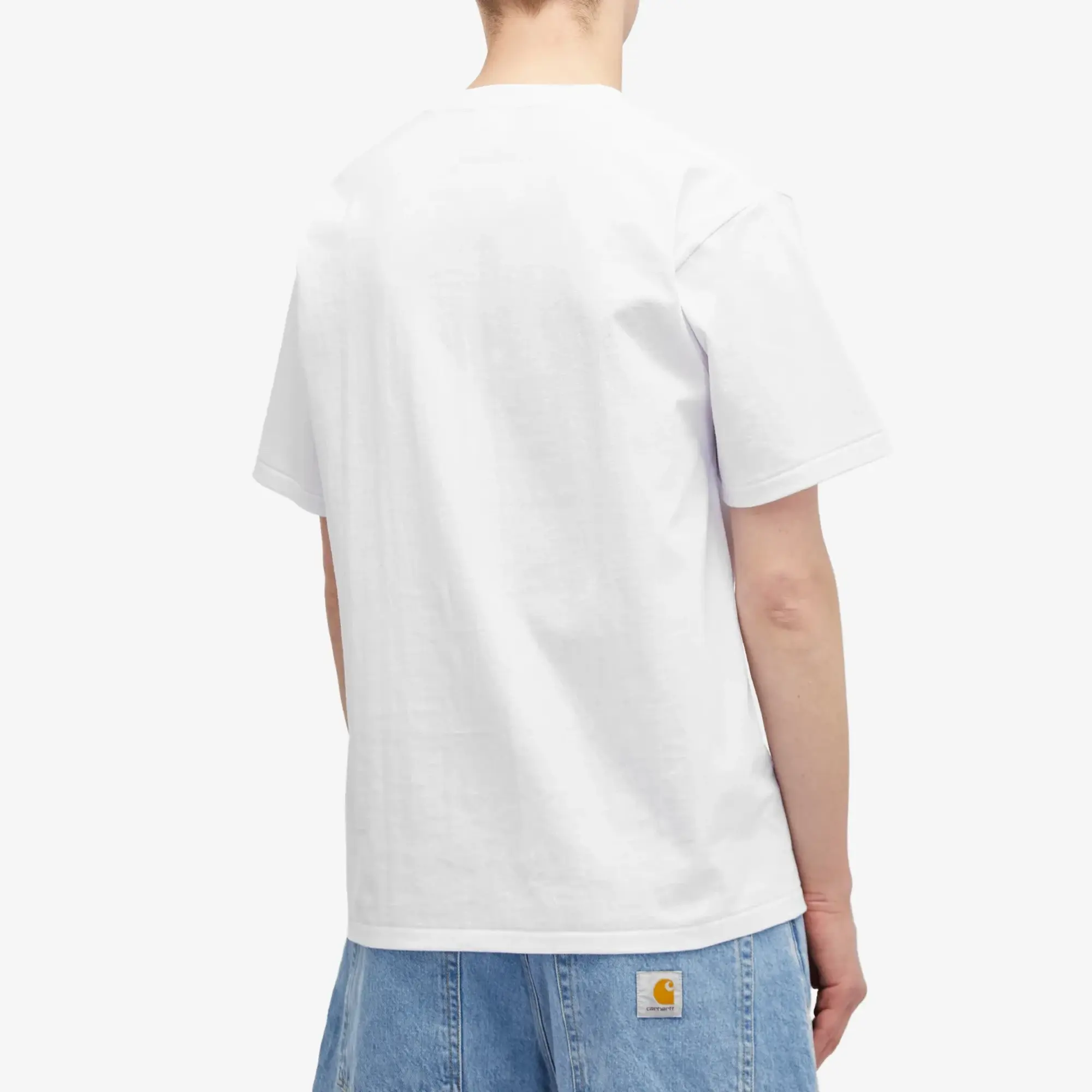 A Bathing Ape Men's ABC Camo Rebuild Big Ape Head T-Shirt White/Green