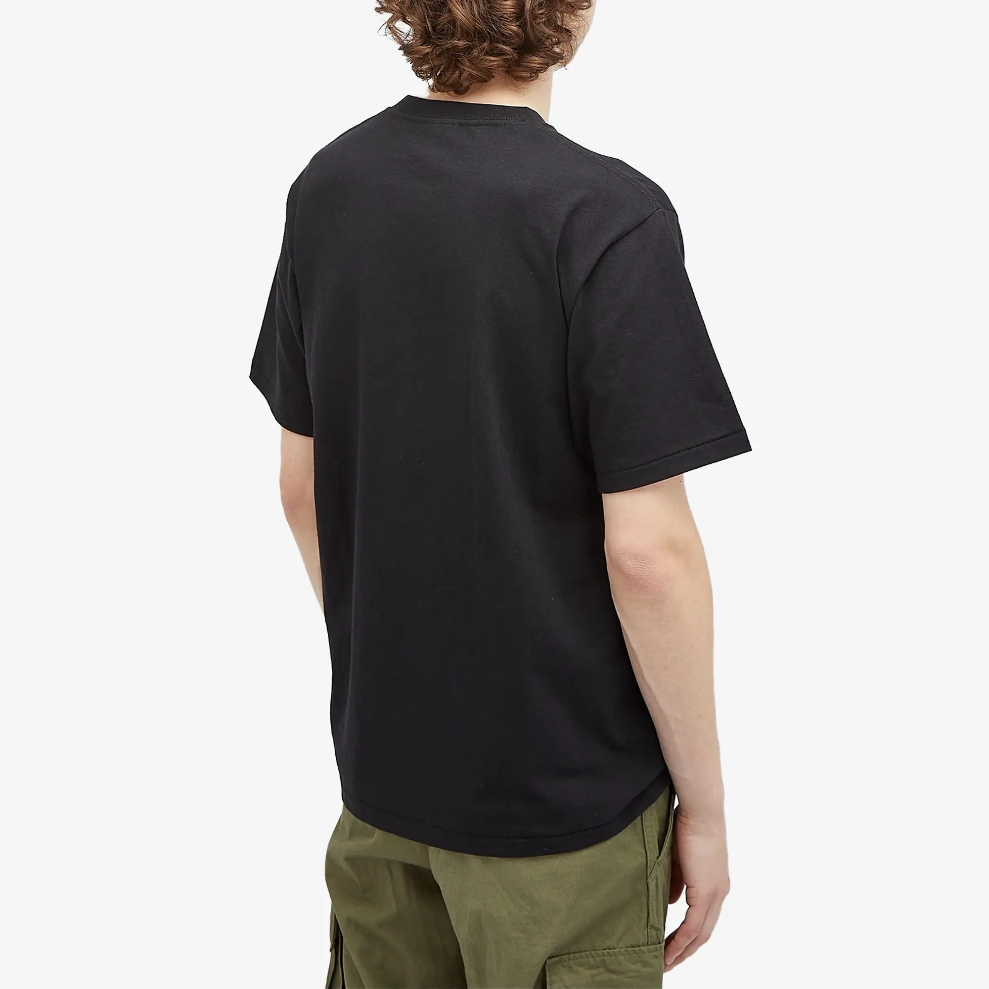 A Bathing Ape Men's ABC Camo Rebuild Shark T-Shirt Black/Green