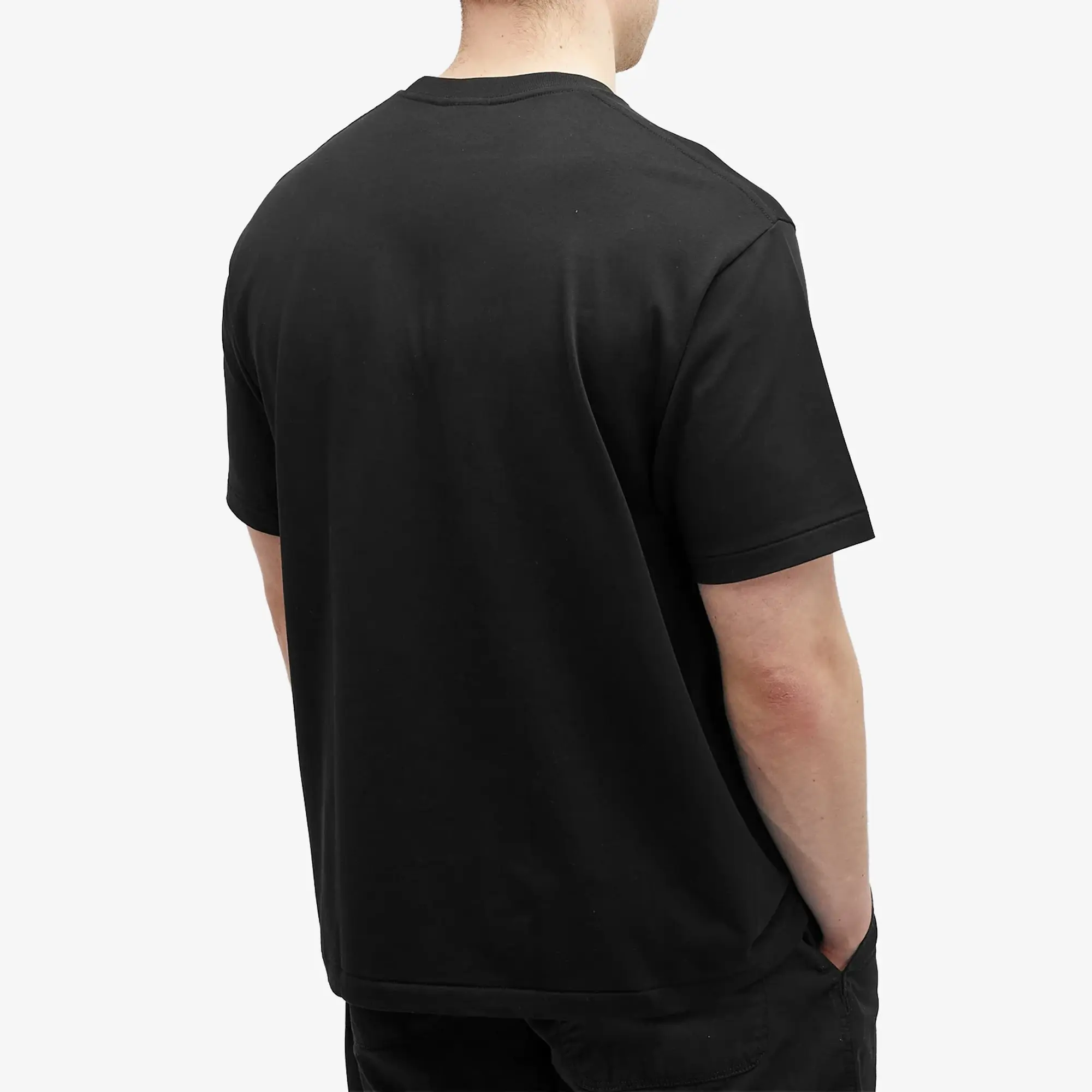 A Bathing Ape Men's Graffiti Character College T-Shirt Black