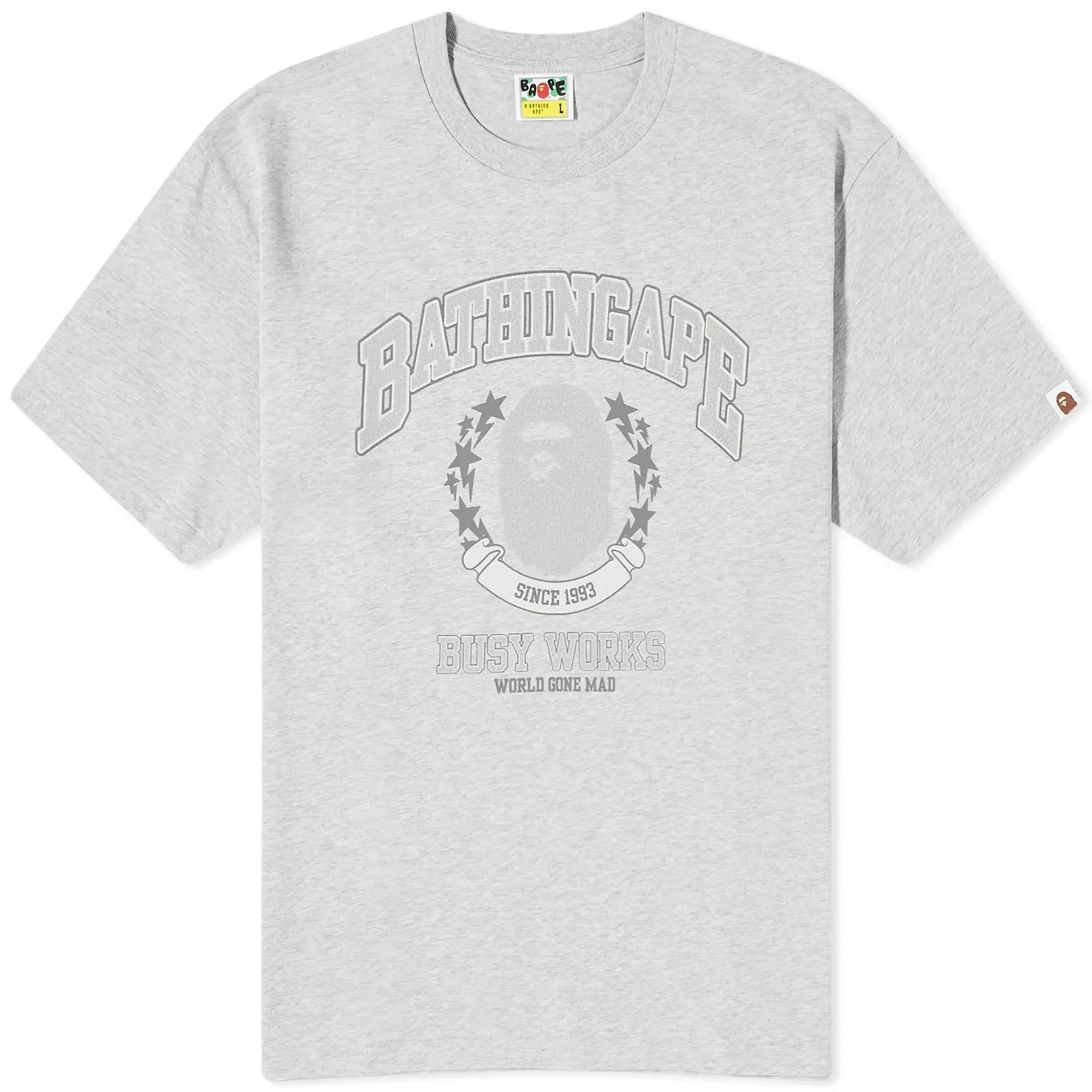 A Bathing Ape Men's Bathing Ape T-Shirt Gray