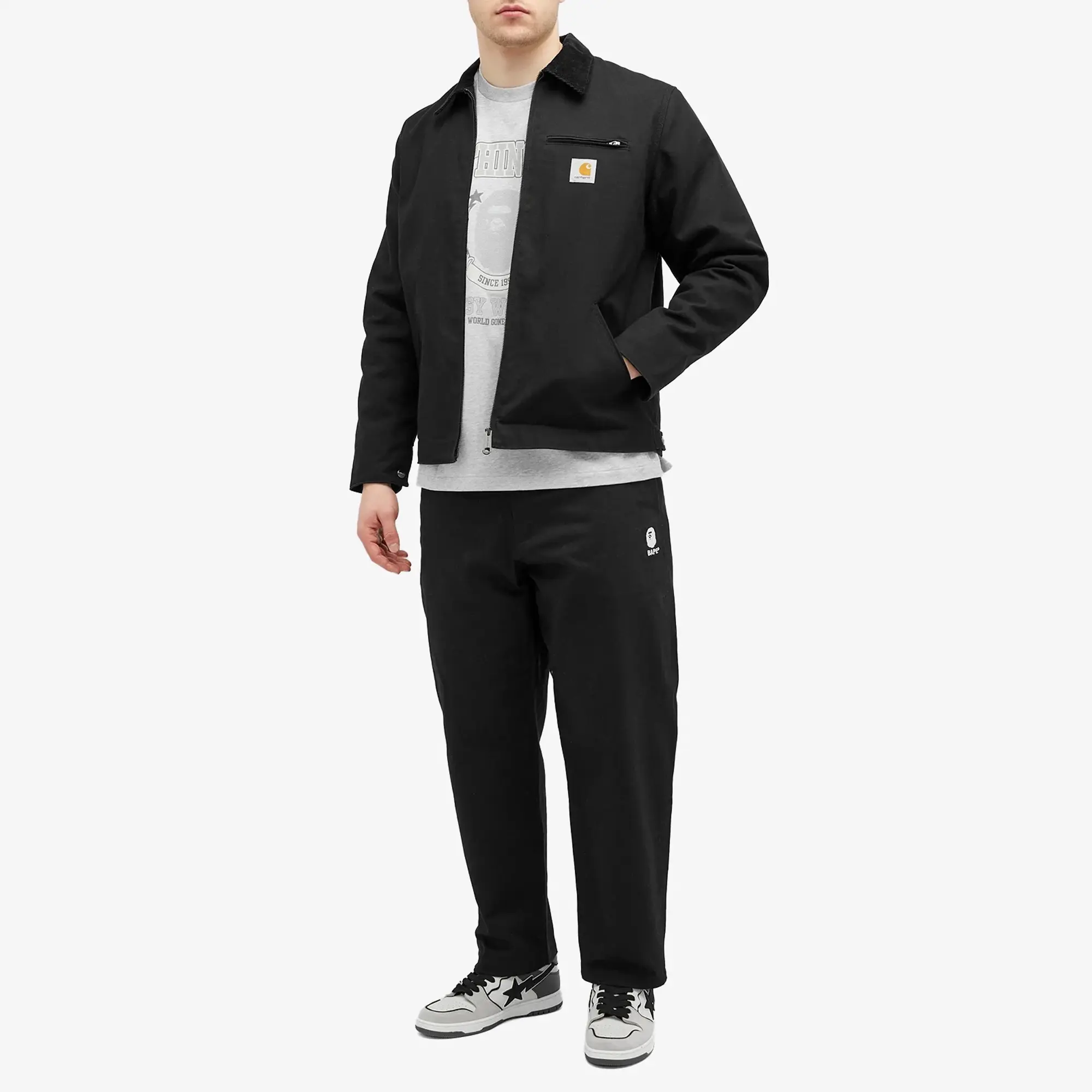 A Bathing Ape Men's Bathing Ape T-Shirt Gray