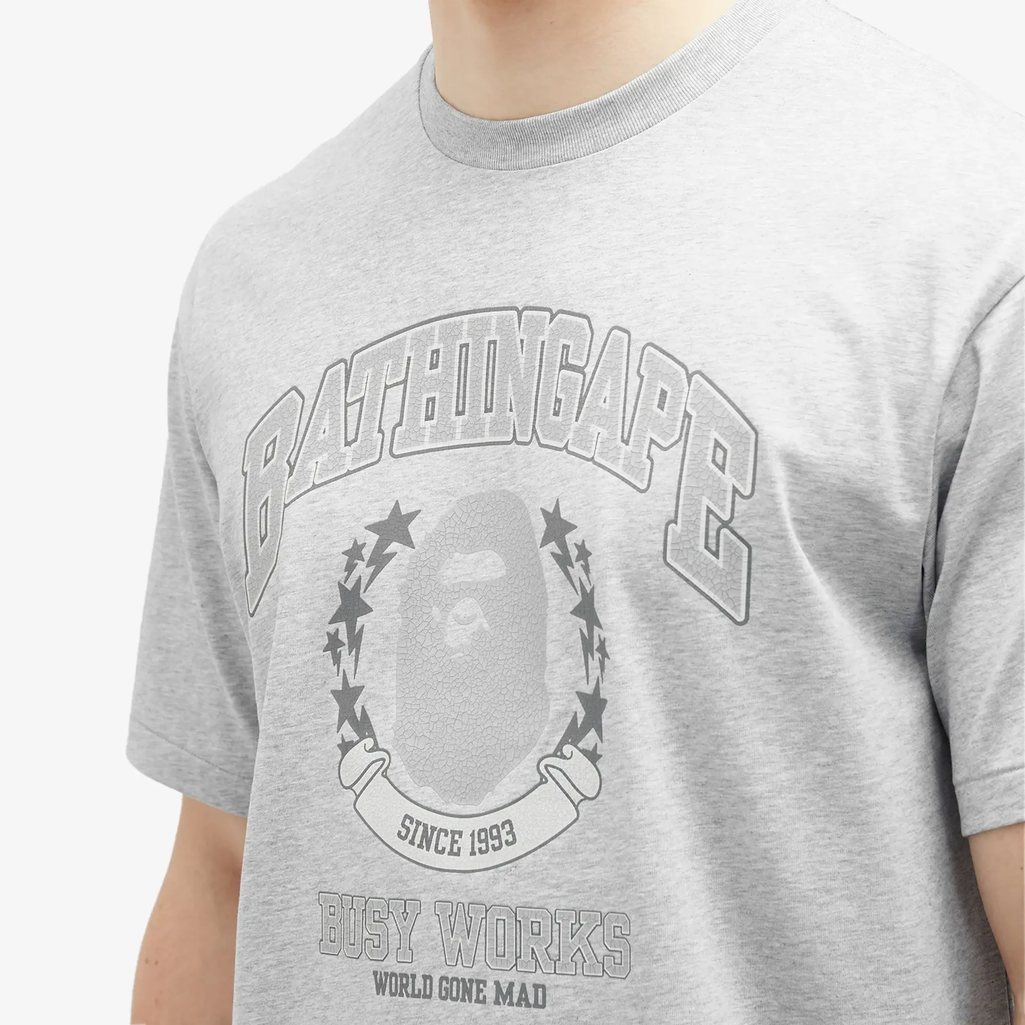 A Bathing Ape Men's Bathing Ape T-Shirt Gray