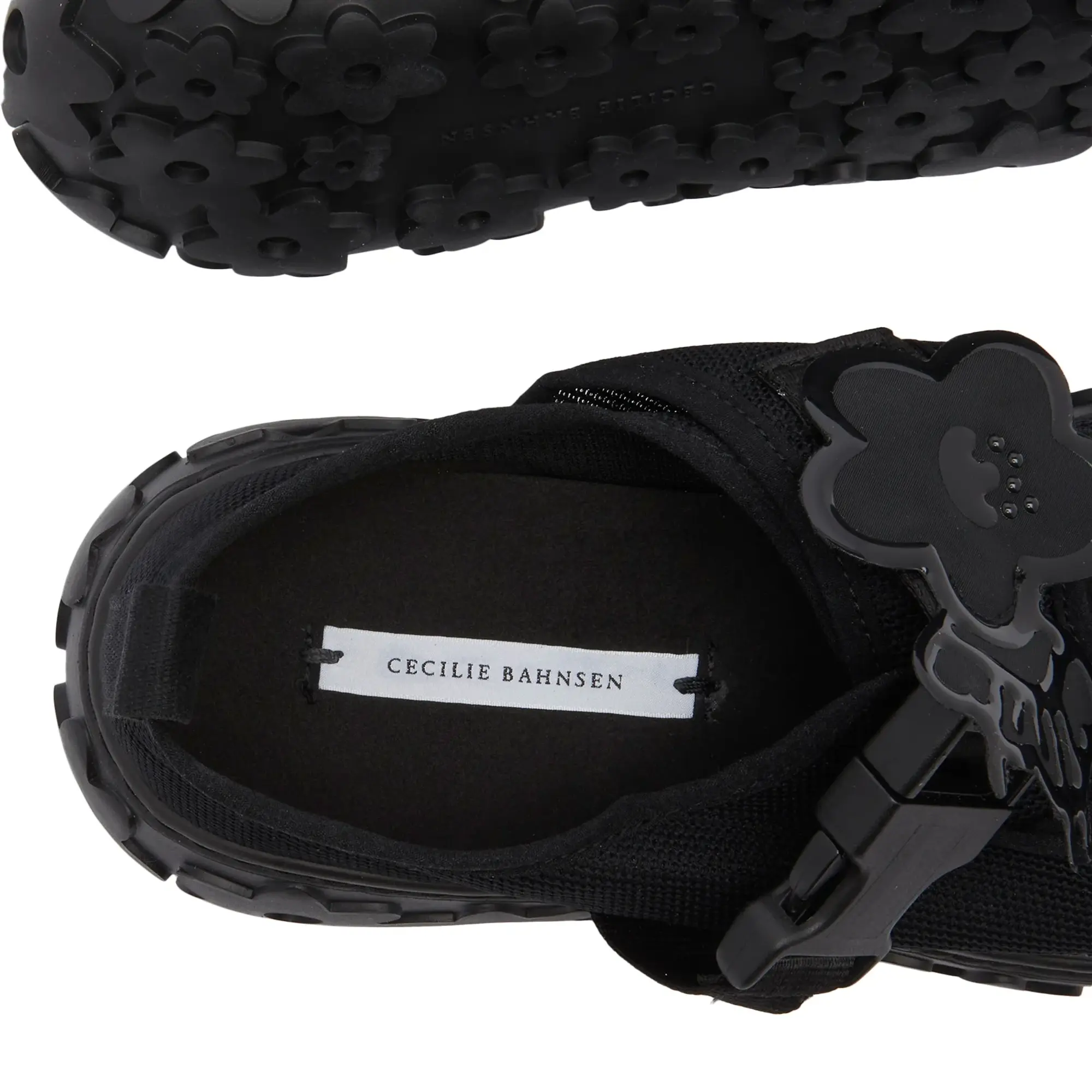 Cecilie Bahnsen Women's Gitte Open Sneaker Black
