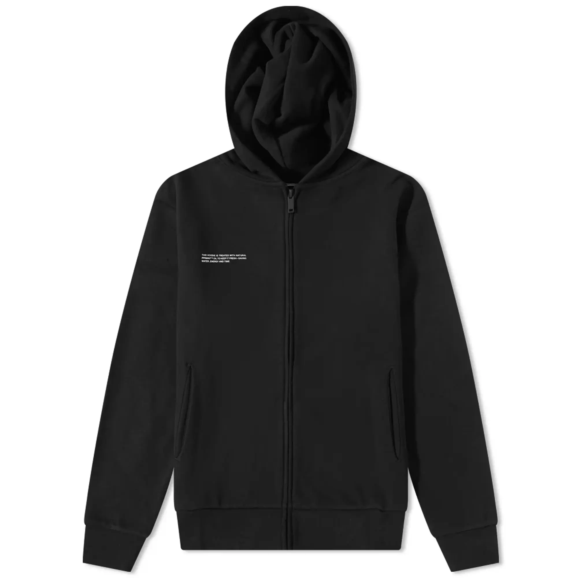 Pangaia 365 Zipped Hoodie Black
