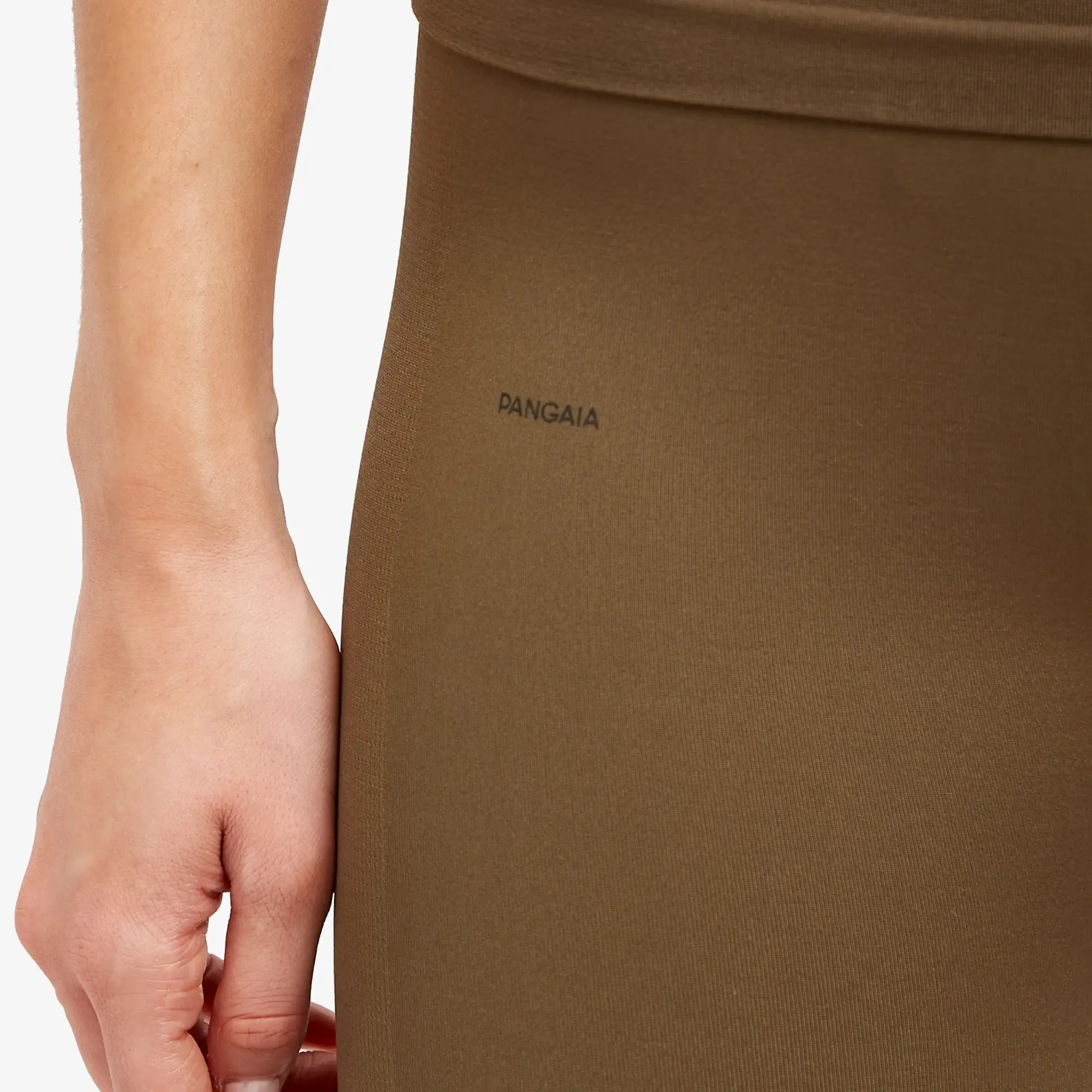 Pangaia Women's Motion Low Impact Leggings Soil Brown