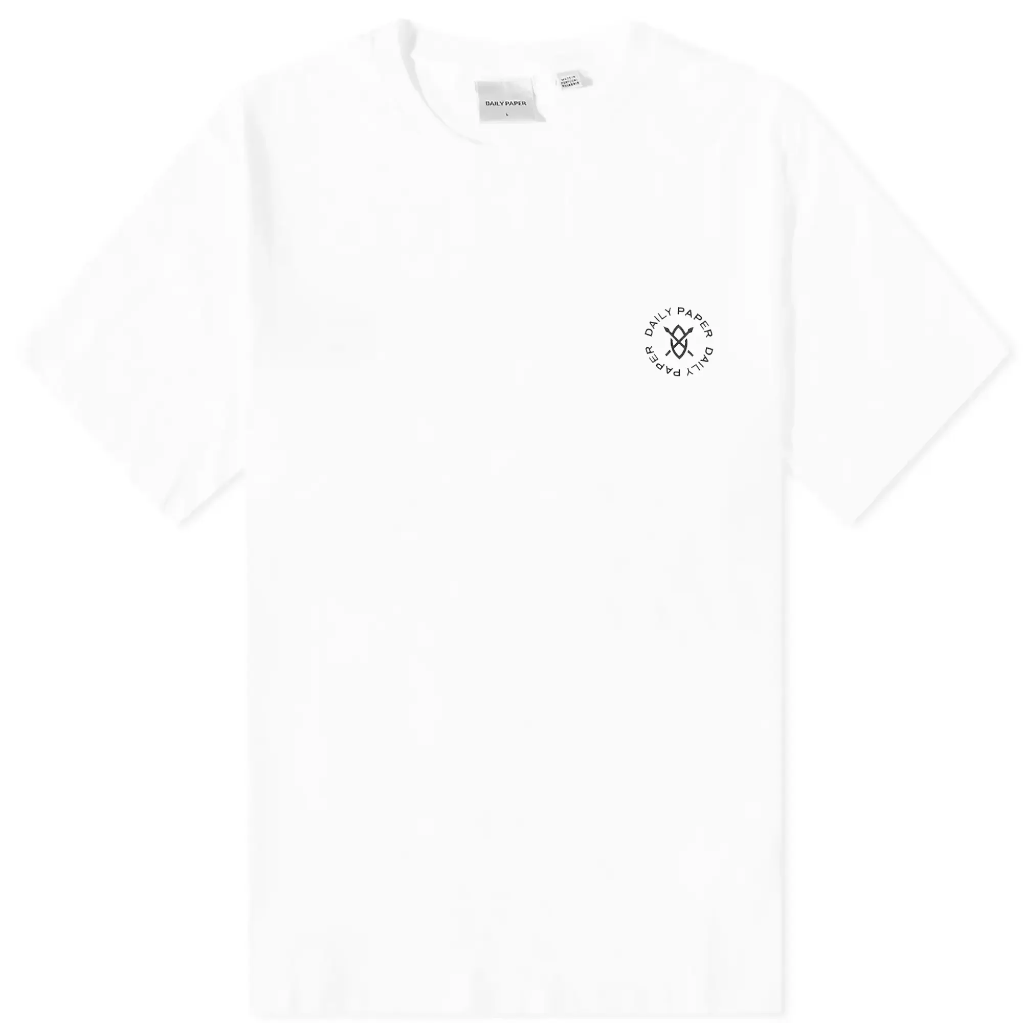 T-Shirt Daily Paper Circle Tee White Xxl