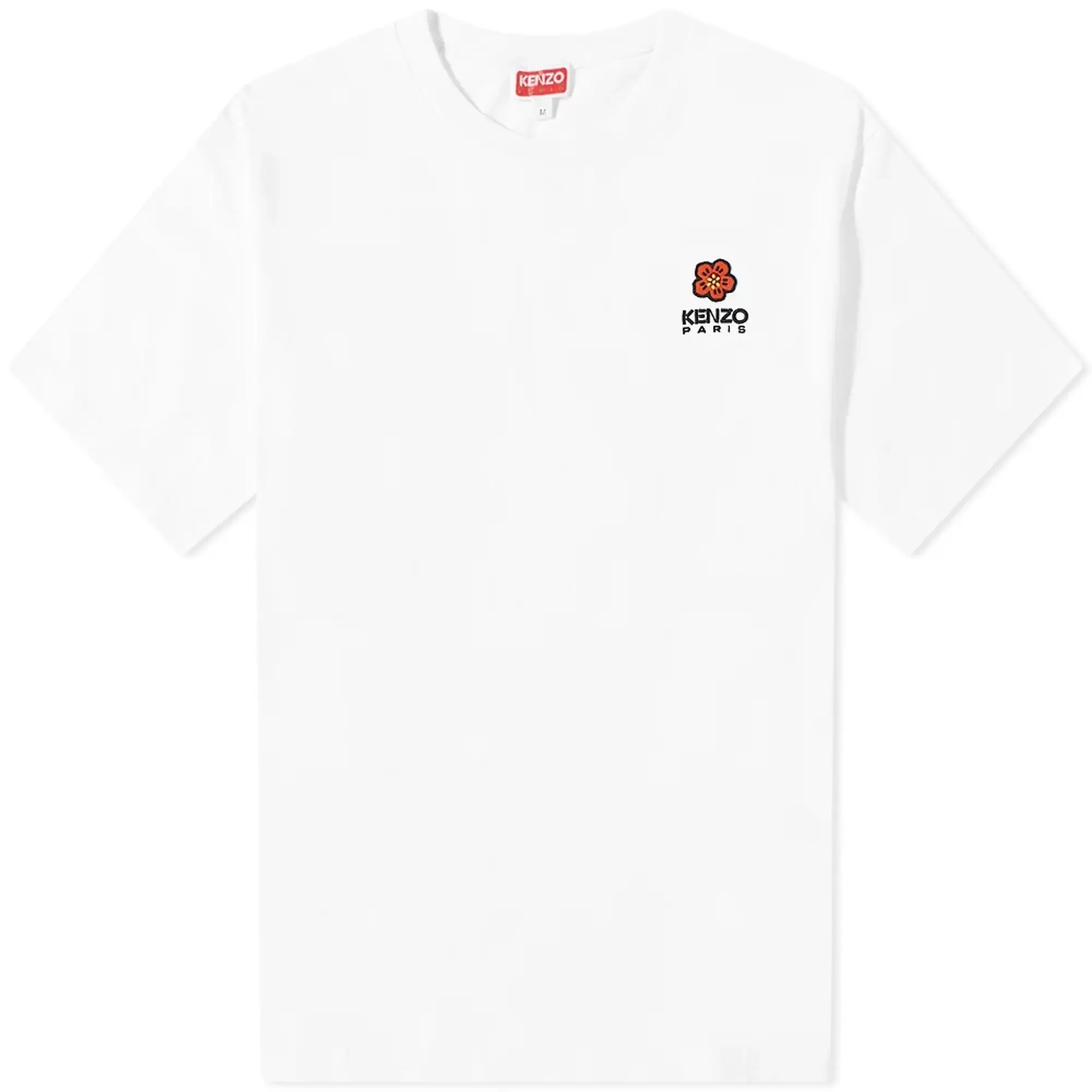 Kenzo Boke Flower Crest Tee Men Shortsleeves White