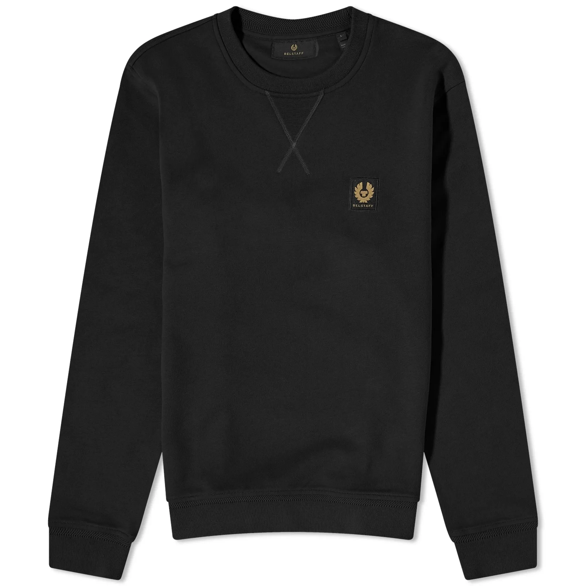 Belstaff Men's Patch Crew Sweat Black