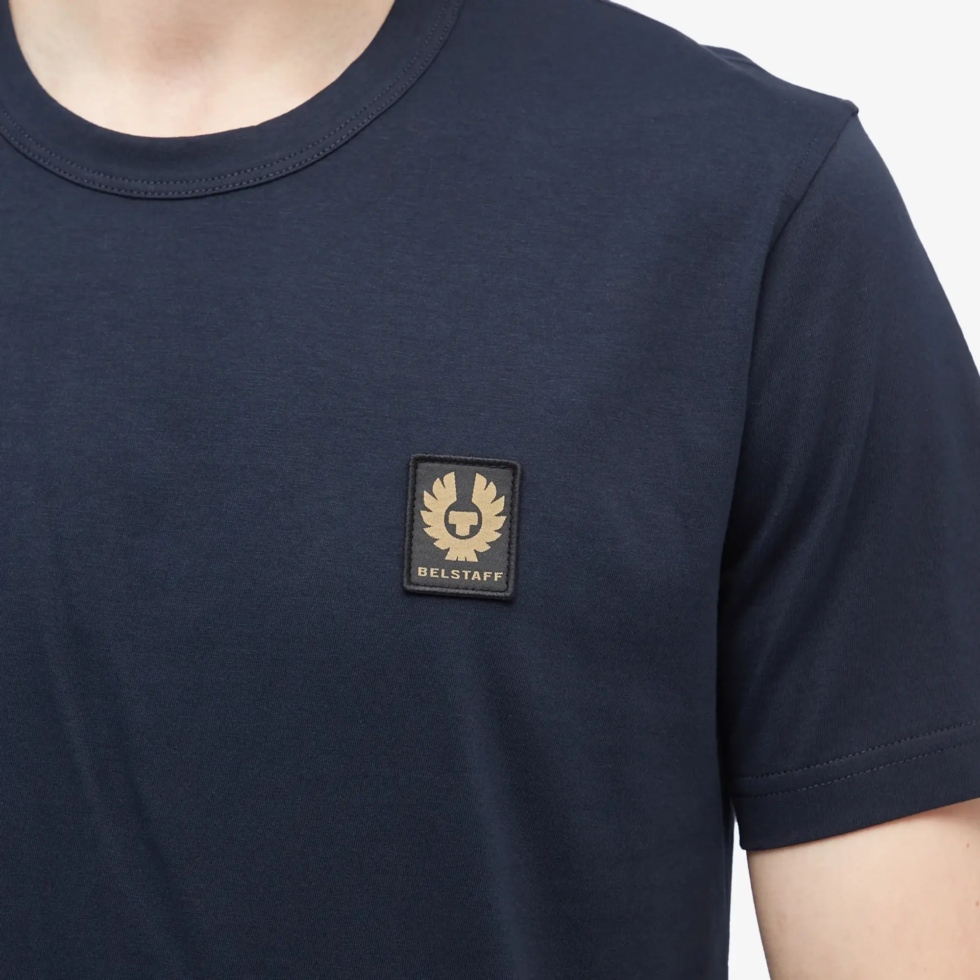 Belstaff Men's Patch Logo T-Shirt Dark Ink