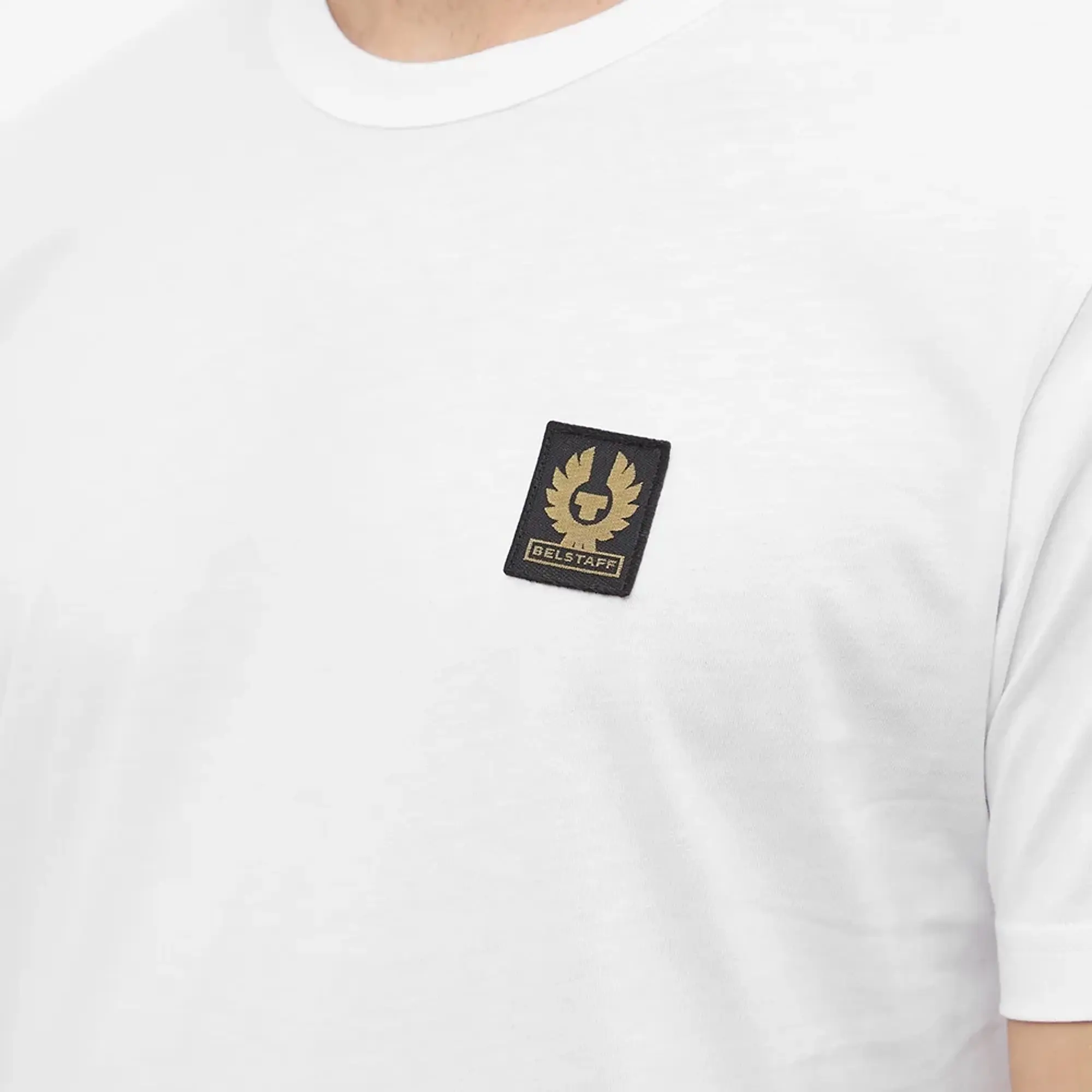Belstaff Men's Patch Logo T-Shirt White