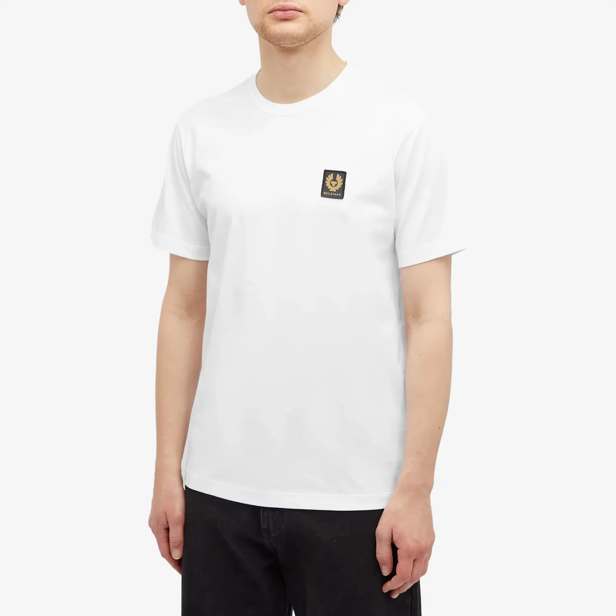 Belstaff Men's Patch Logo T-Shirt White