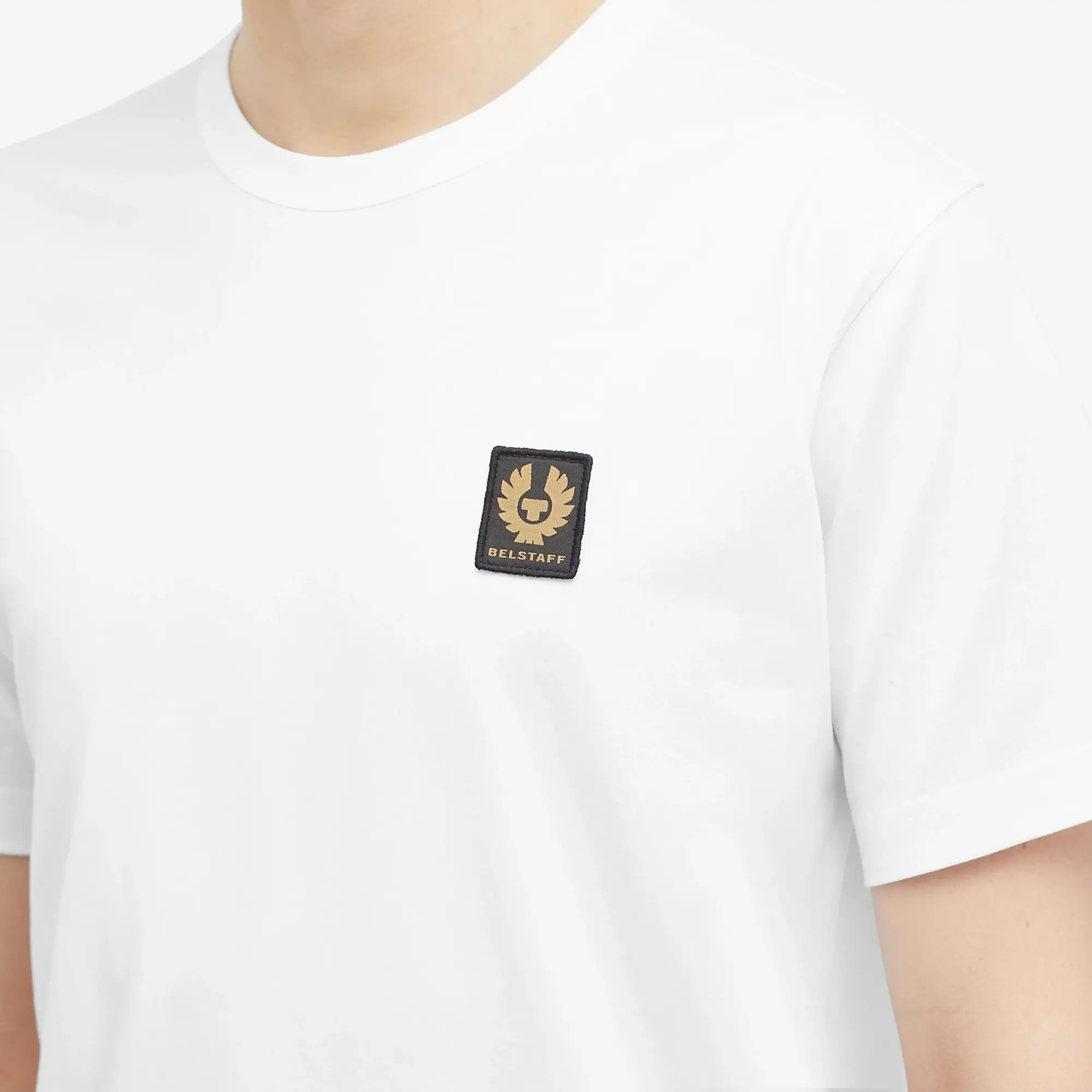 Belstaff Men's Patch Logo T-Shirt White