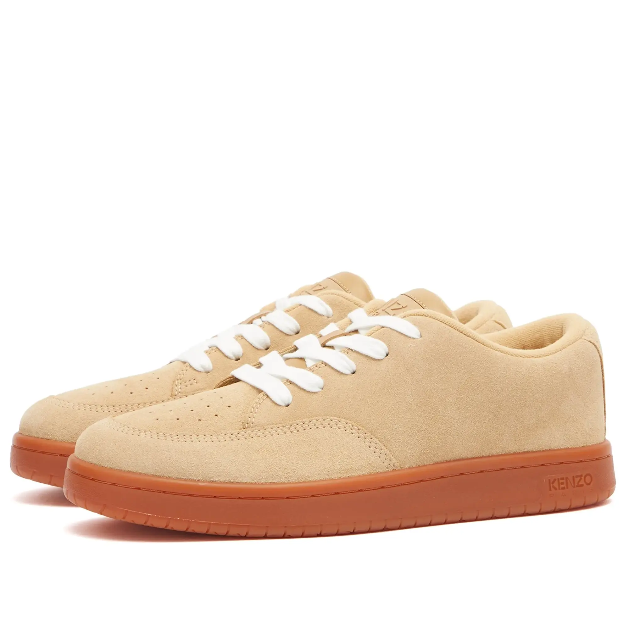 Kenzo Men's Dome Low Top Sneaker Brown