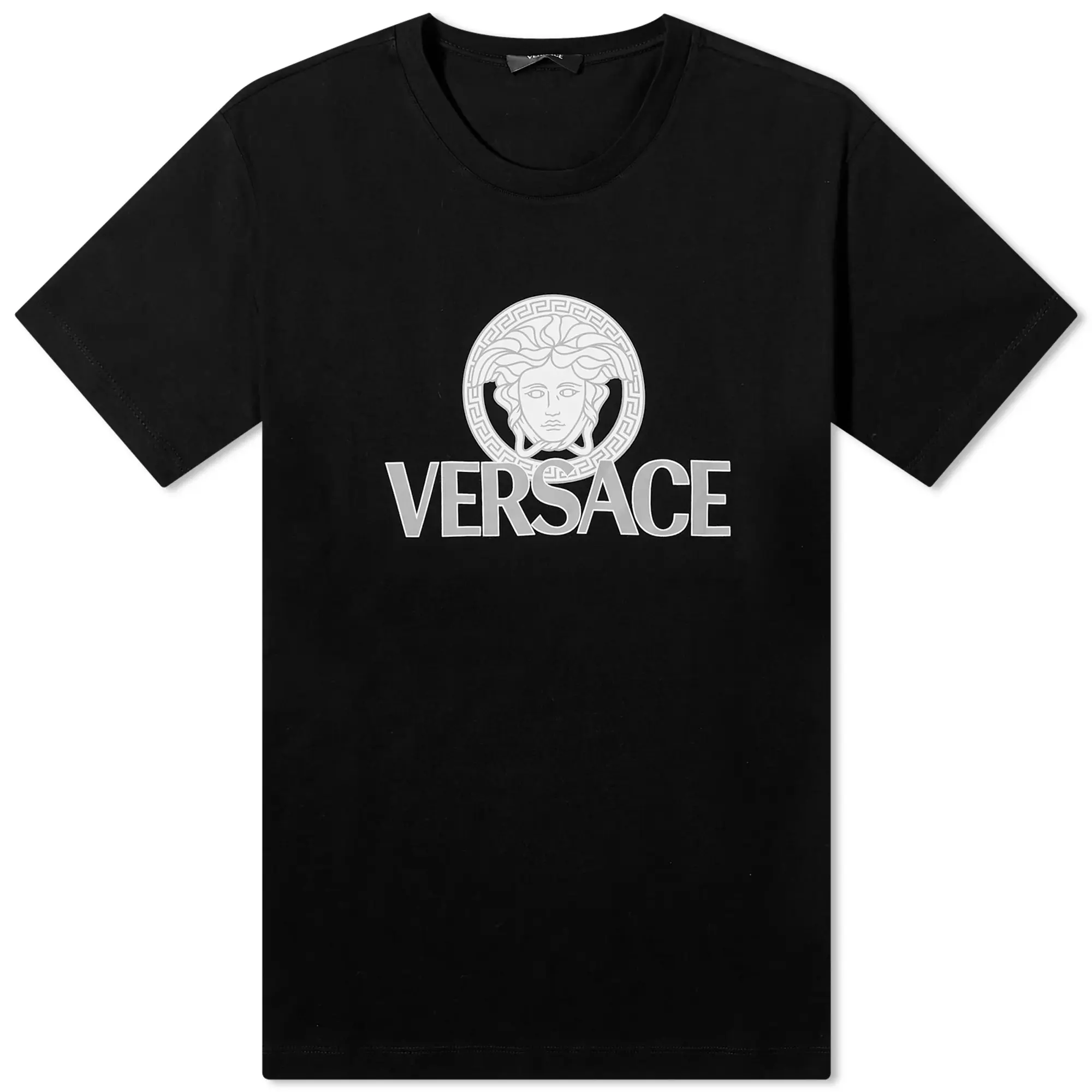 Versace Men's Medusa Print T-Shirt Black