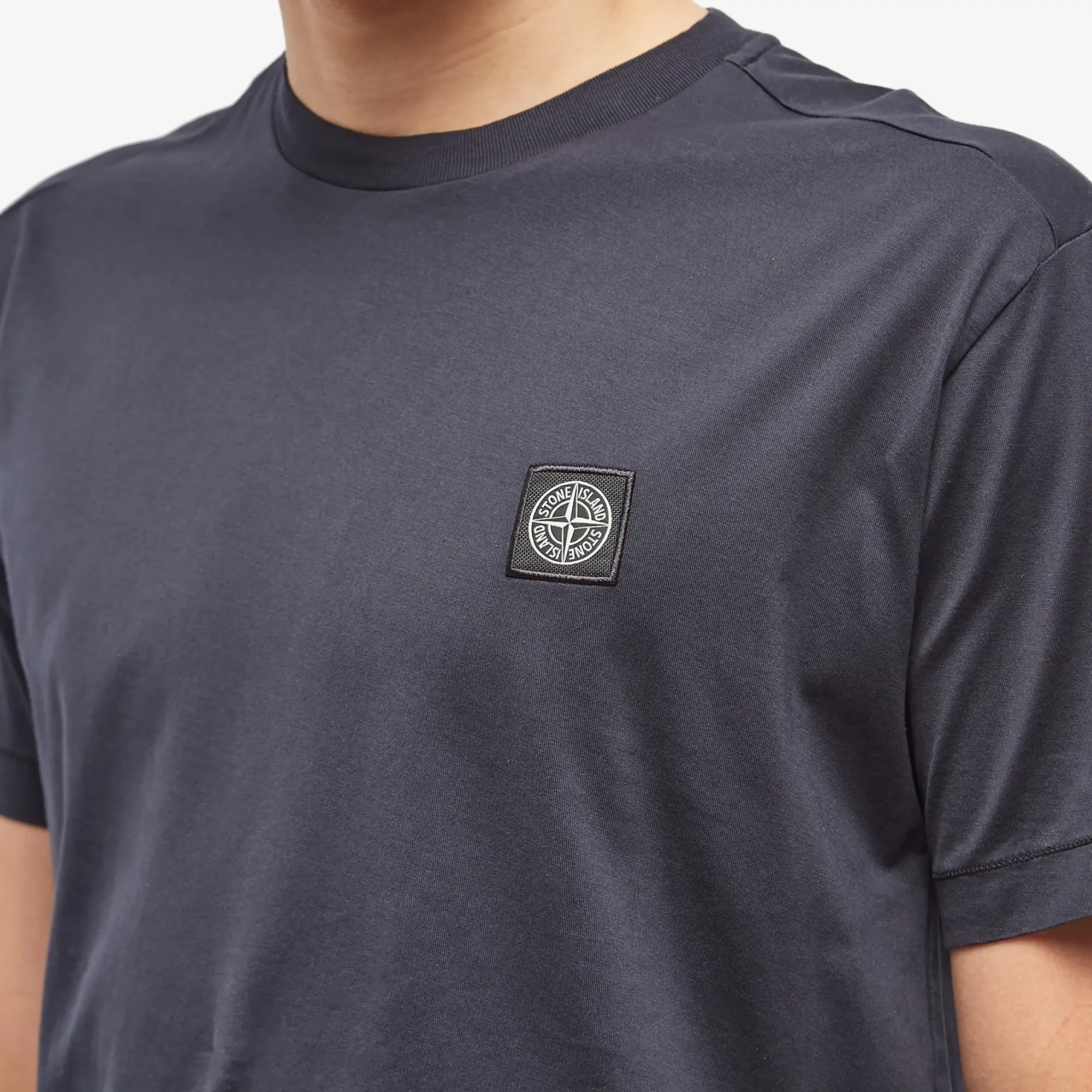 Stone Island Men's Patch T-Shirt Navy
