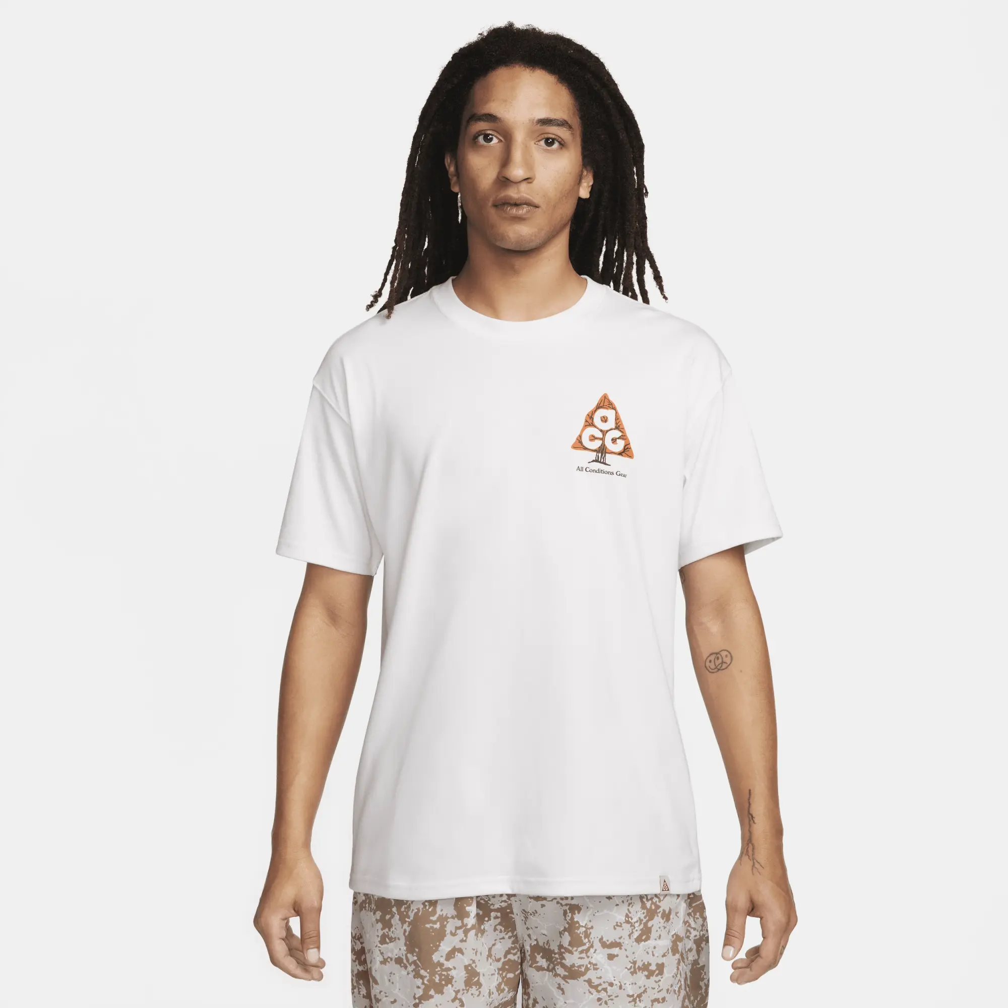 Nike Men's Acg Wildwood T-Shirt Summit White