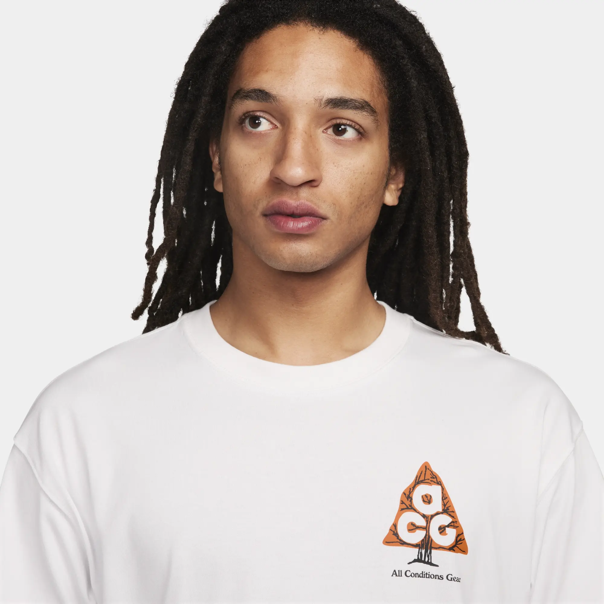 Nike Men's Acg Wildwood T-Shirt Summit White