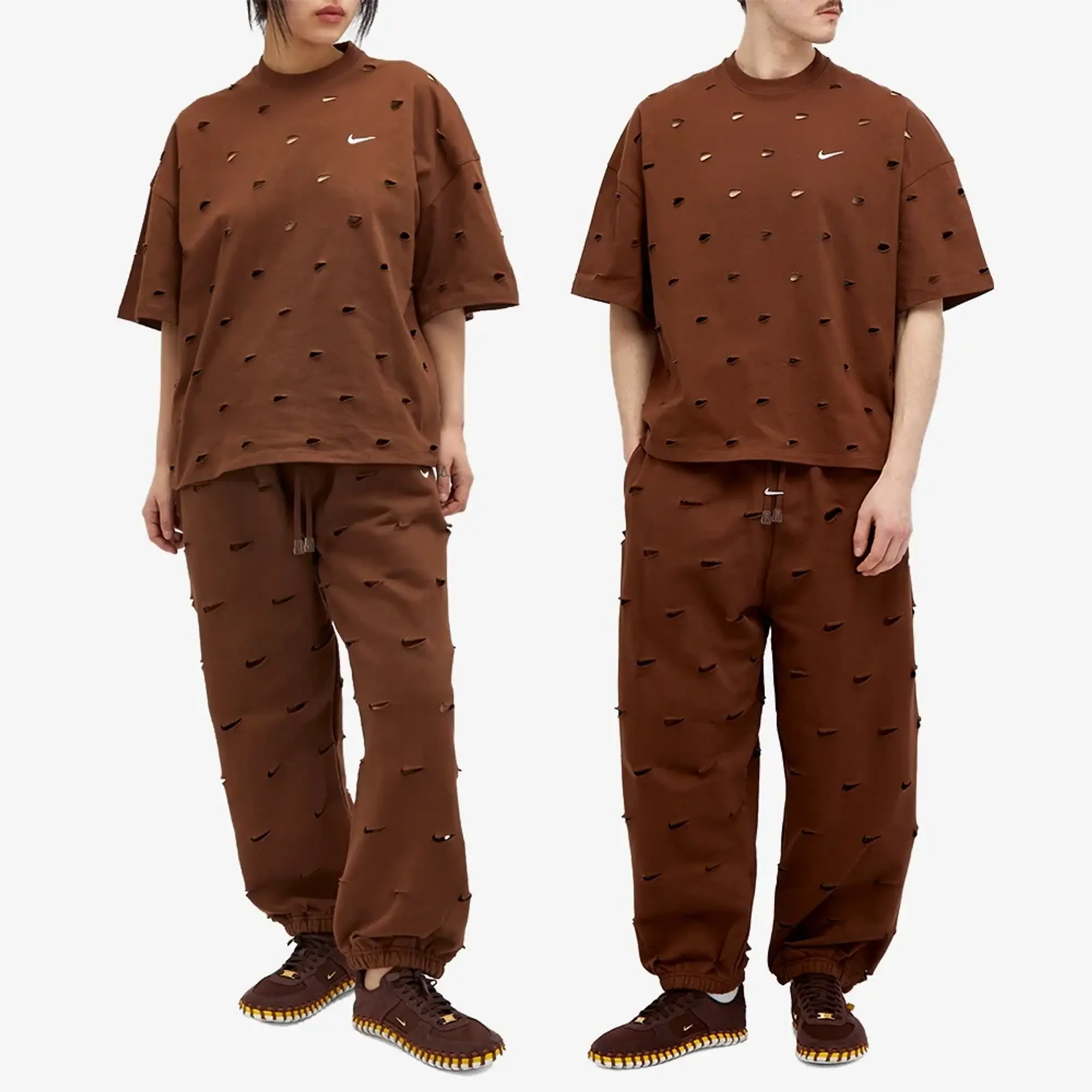 Nike x Jacquemus Swoosh T-shirt Cacao Wow