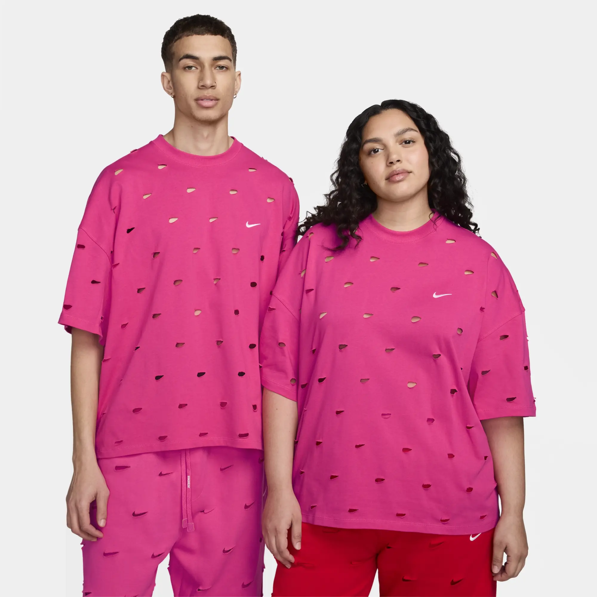 Nike x Jacquemus Swoosh T-shirt Watermelon