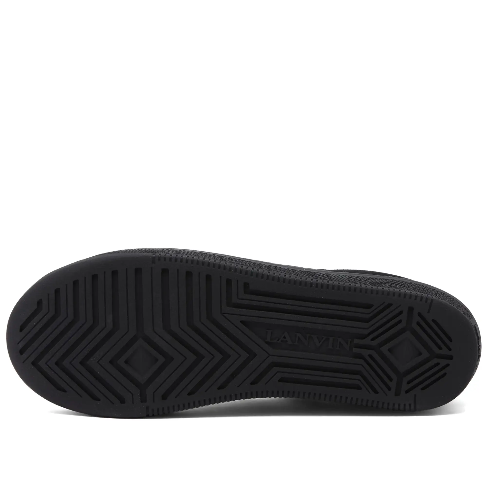 Lanvin Men's x Future High Sole Sneaker Black/Off White