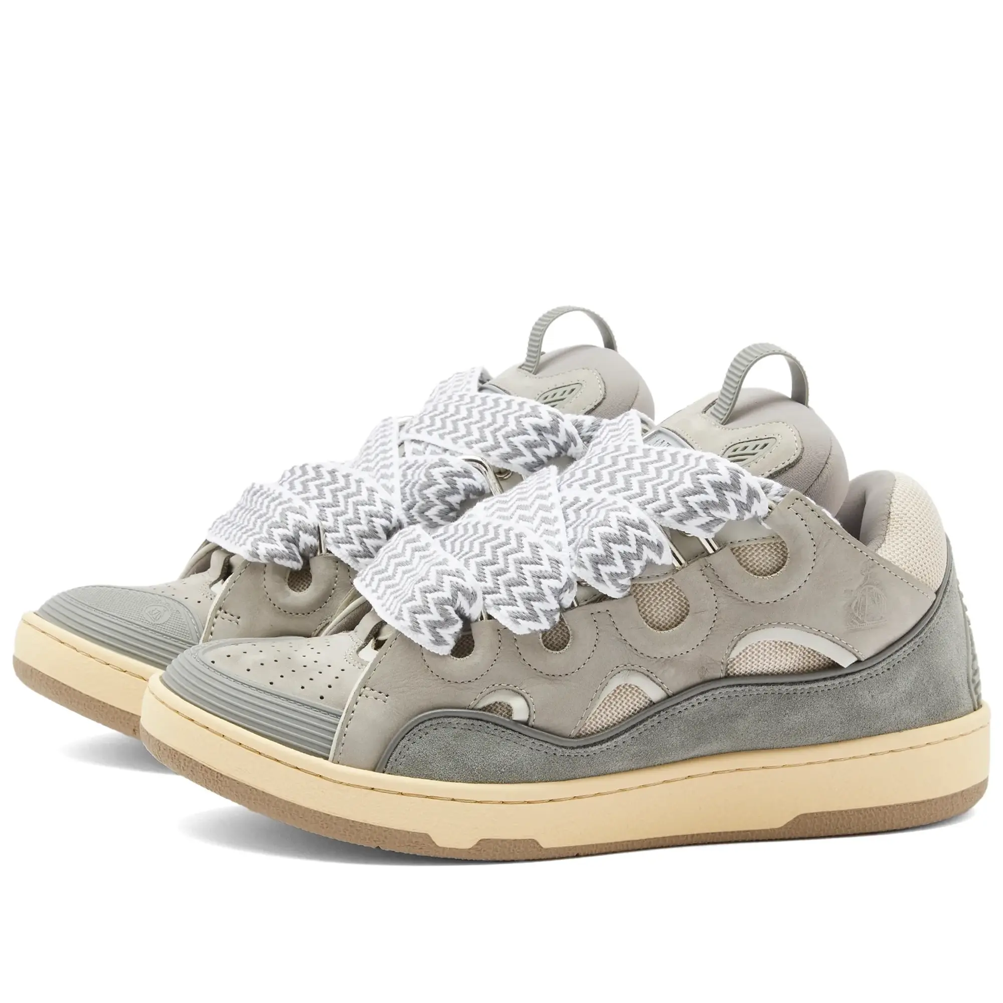 Lanvin Men's Skate Sneaker Grey | FM-SKRK11-DRAG-A20-132