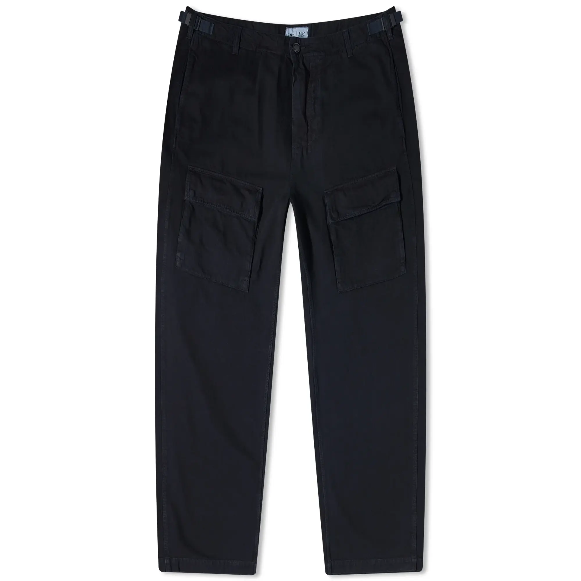 END. x C.P. Company Men's ‘Adapt’ Blu Straight Pants Black/Navy