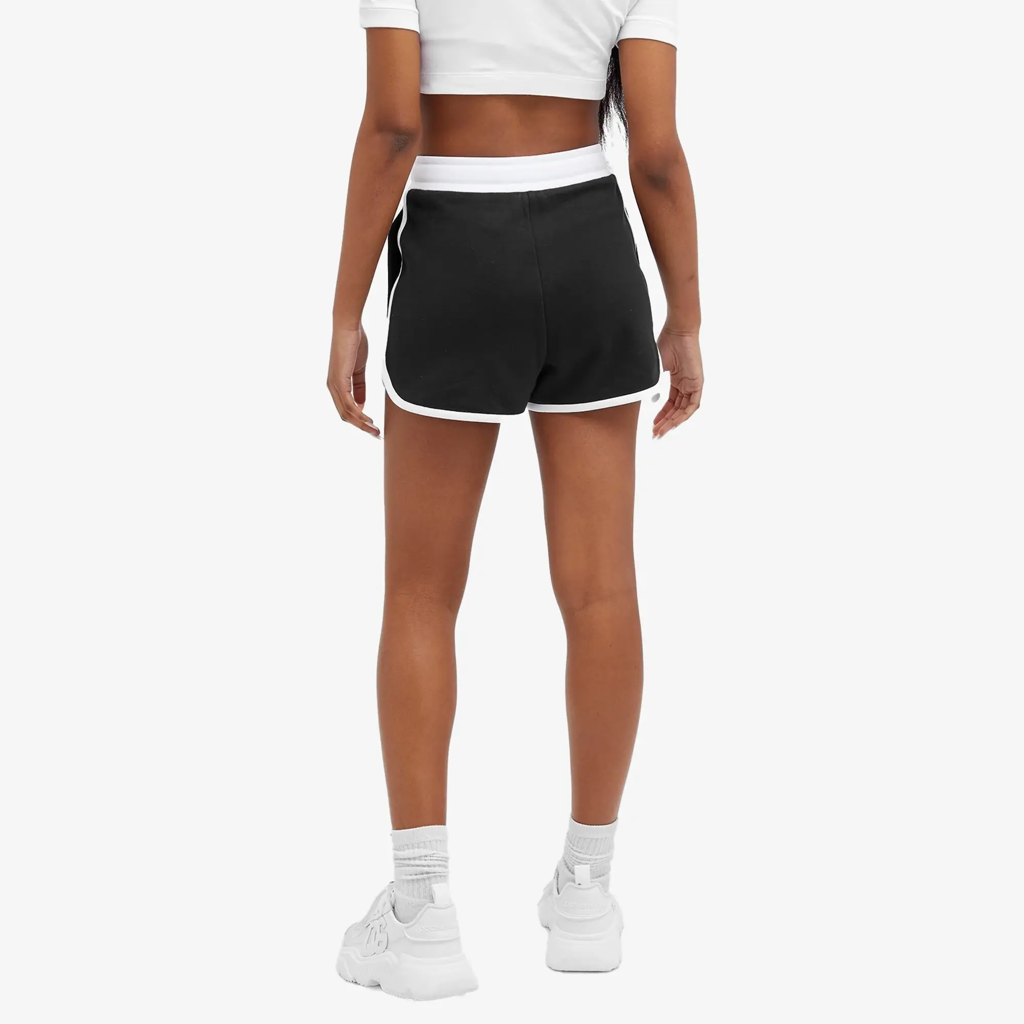 Dolce & Gabbana Women's Logo Sweat Shorts Black