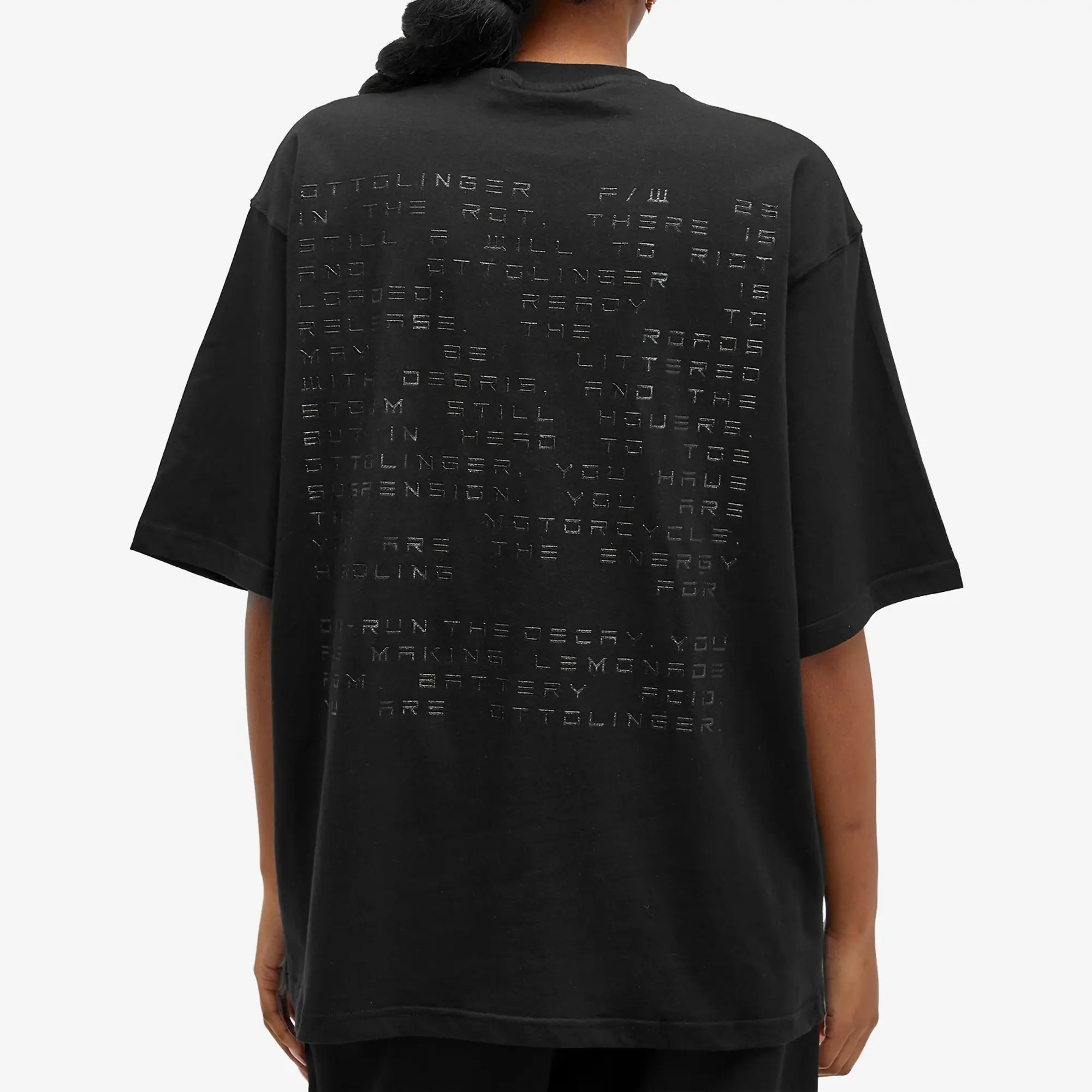 Ottolinger Women's Classic Logo T-Shirt Black