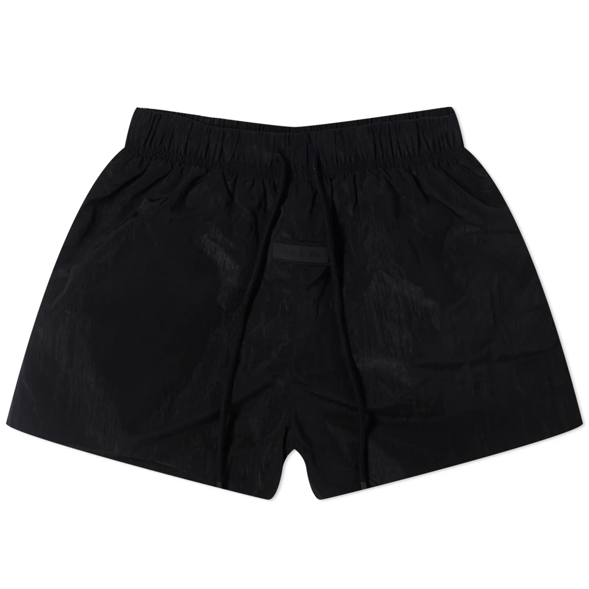 Fear of God ESSENTIALS Women's Running Short Jet Black