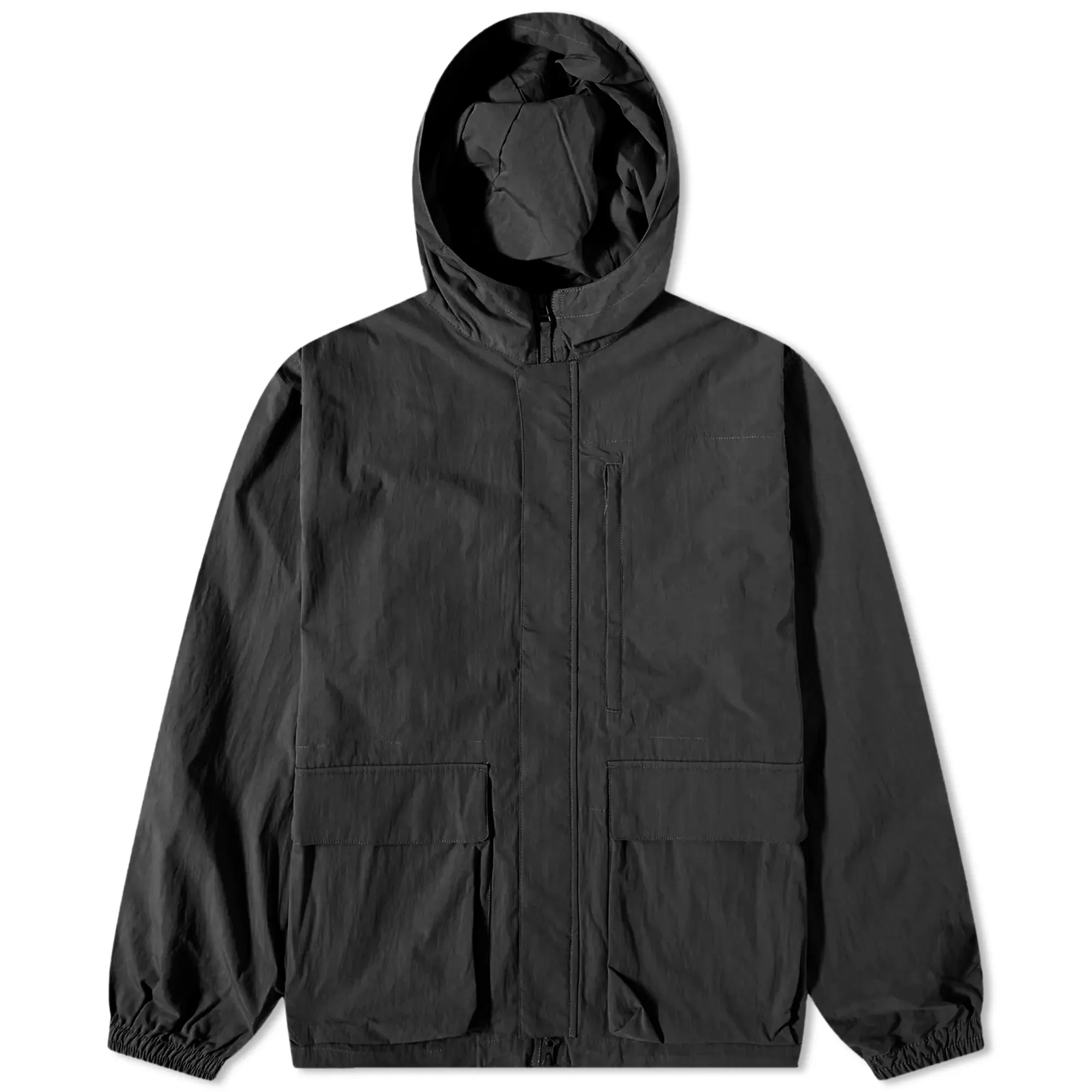 FrizmWORKS Men's CN Utility Parka Jacket Black | FZW2023SSOT016