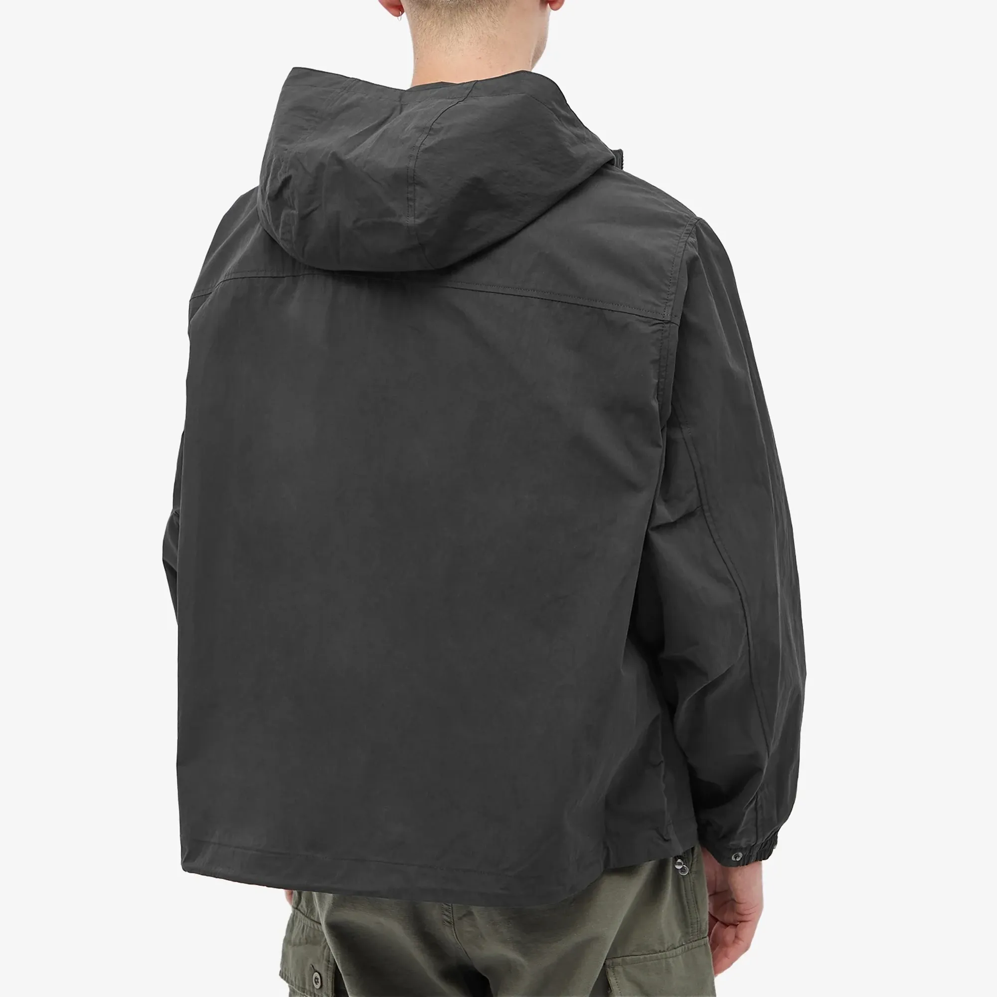 FrizmWORKS Men's CN Utility Parka Jacket Black | FZW2023SSOT016