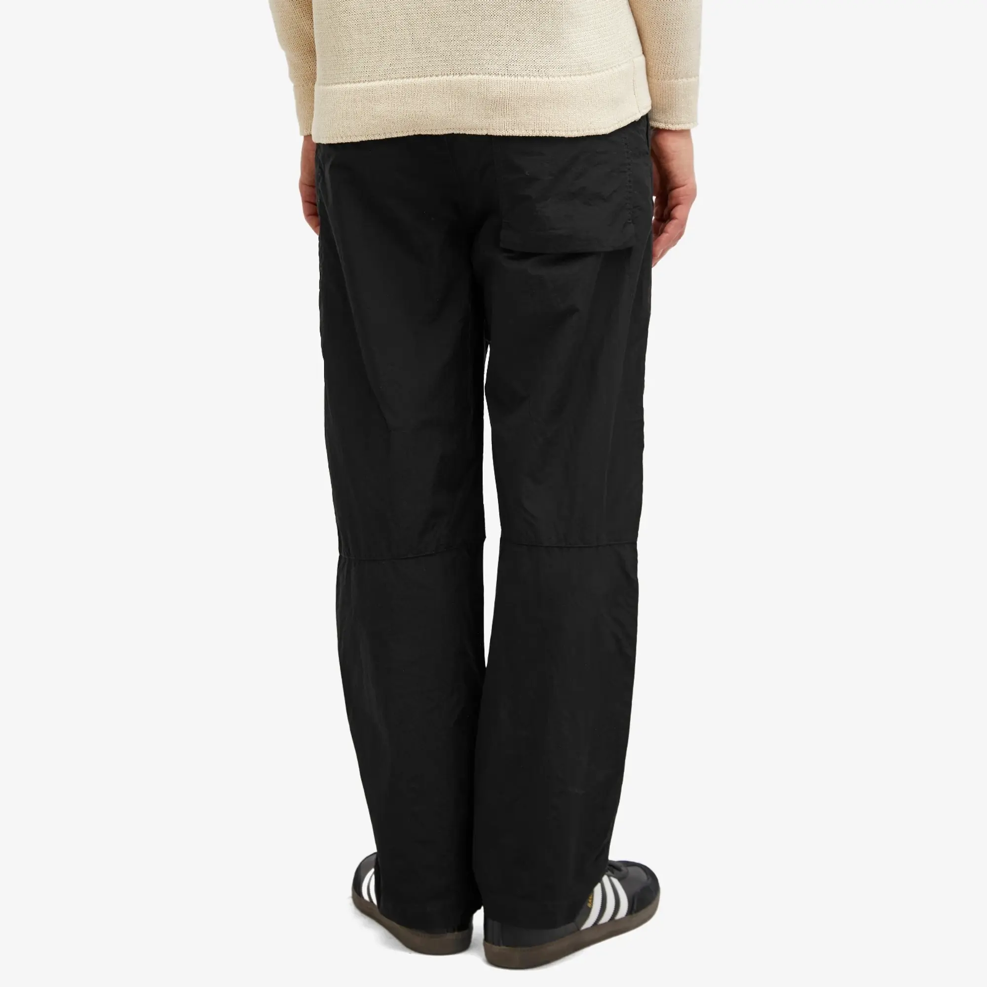 C.P. Company Flatt Nylon Regular Utility Pants - Black