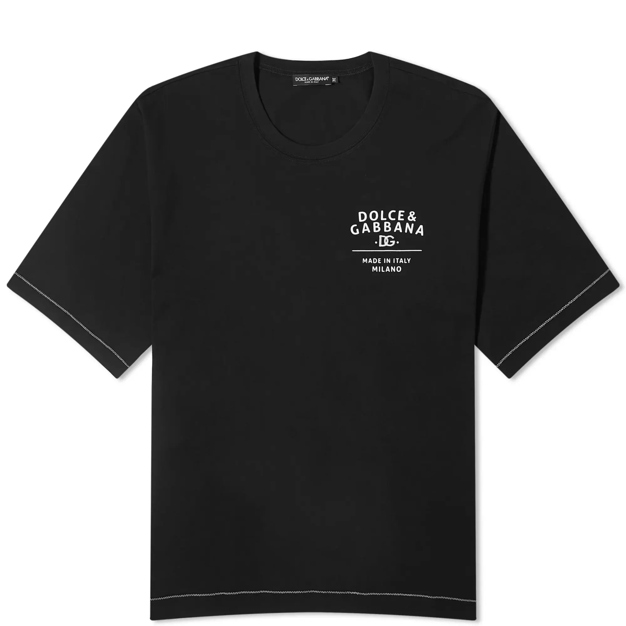 Dolce & Gabbana Men's Made in Milano T-Shirt Black