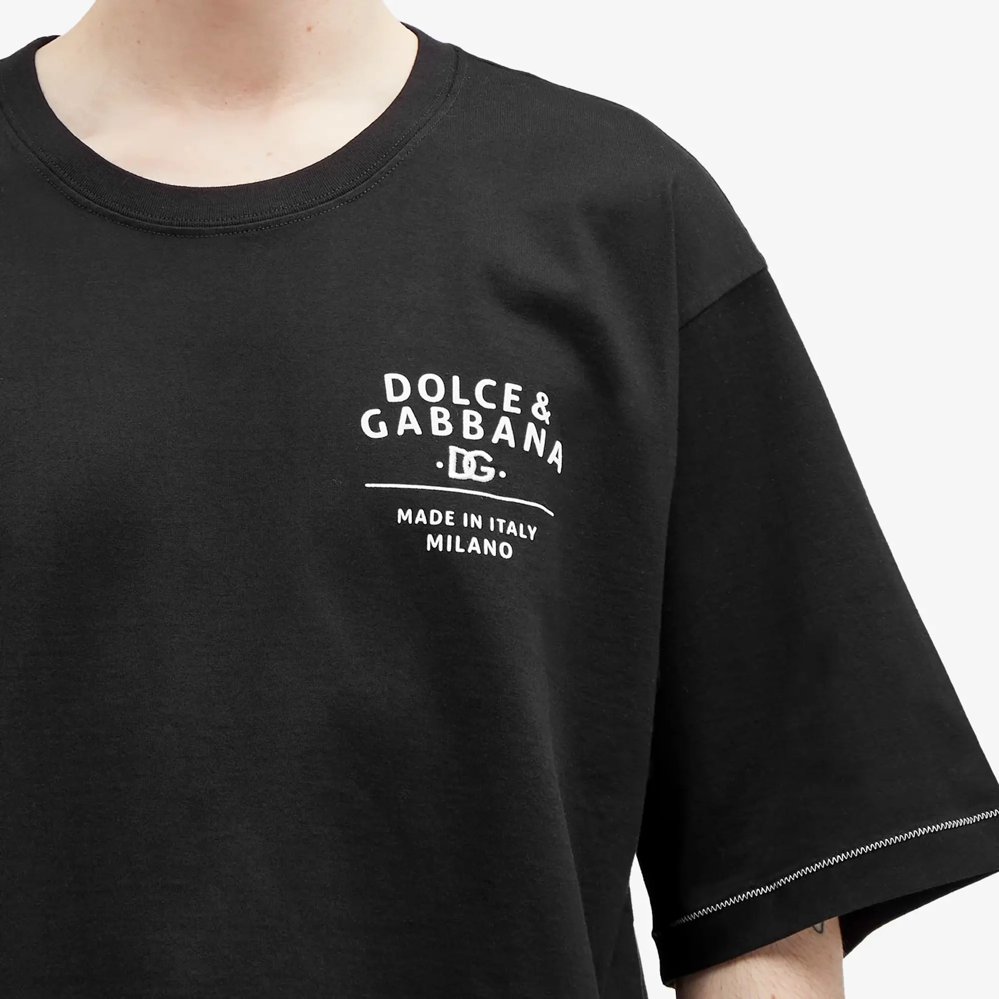 Dolce & Gabbana Men's Made in Milano T-Shirt Black