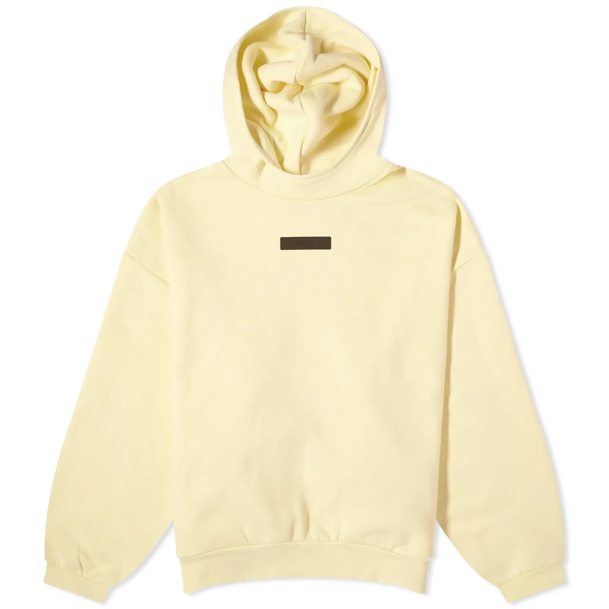 Fear of God ESSENTIALS Men's Spring Tab Detail Hoodie Garden Yellow