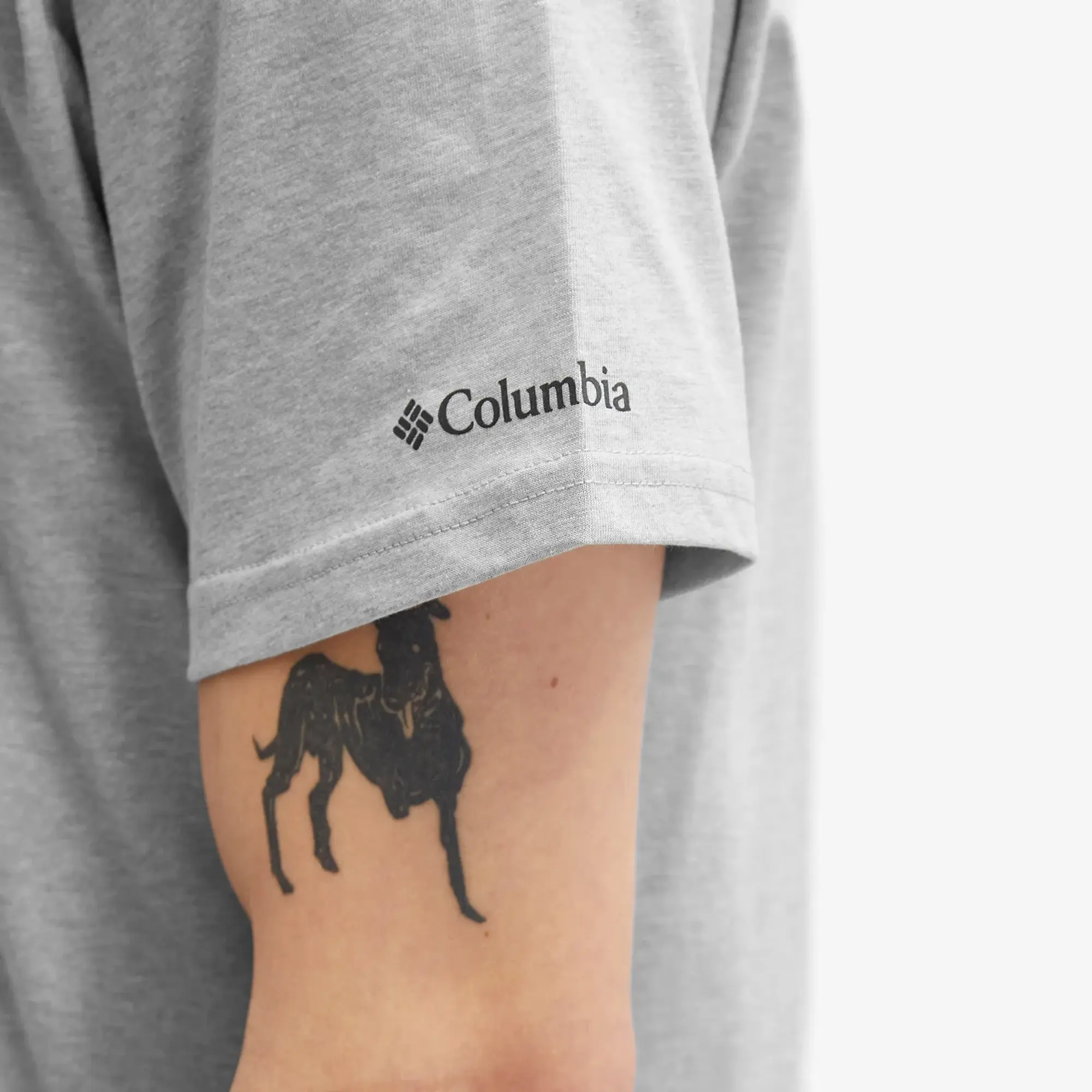 Columbia Path Lake Graphic T-Shirt - Grey - Size M - Grey