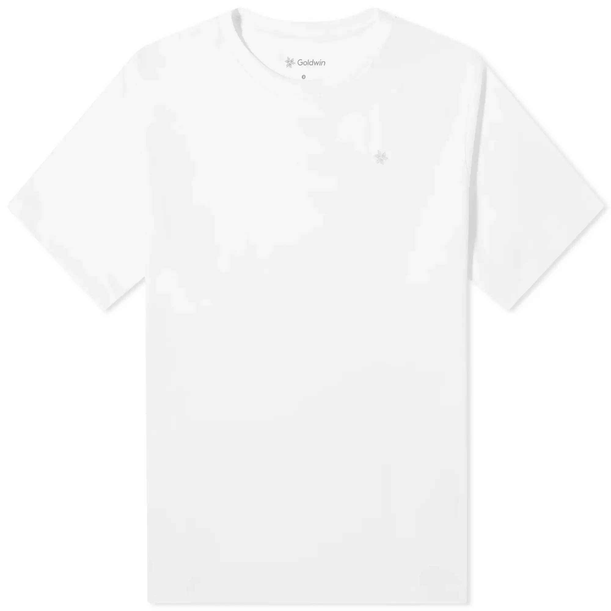 Goldwin Men's Big Logo Print T-shirt White