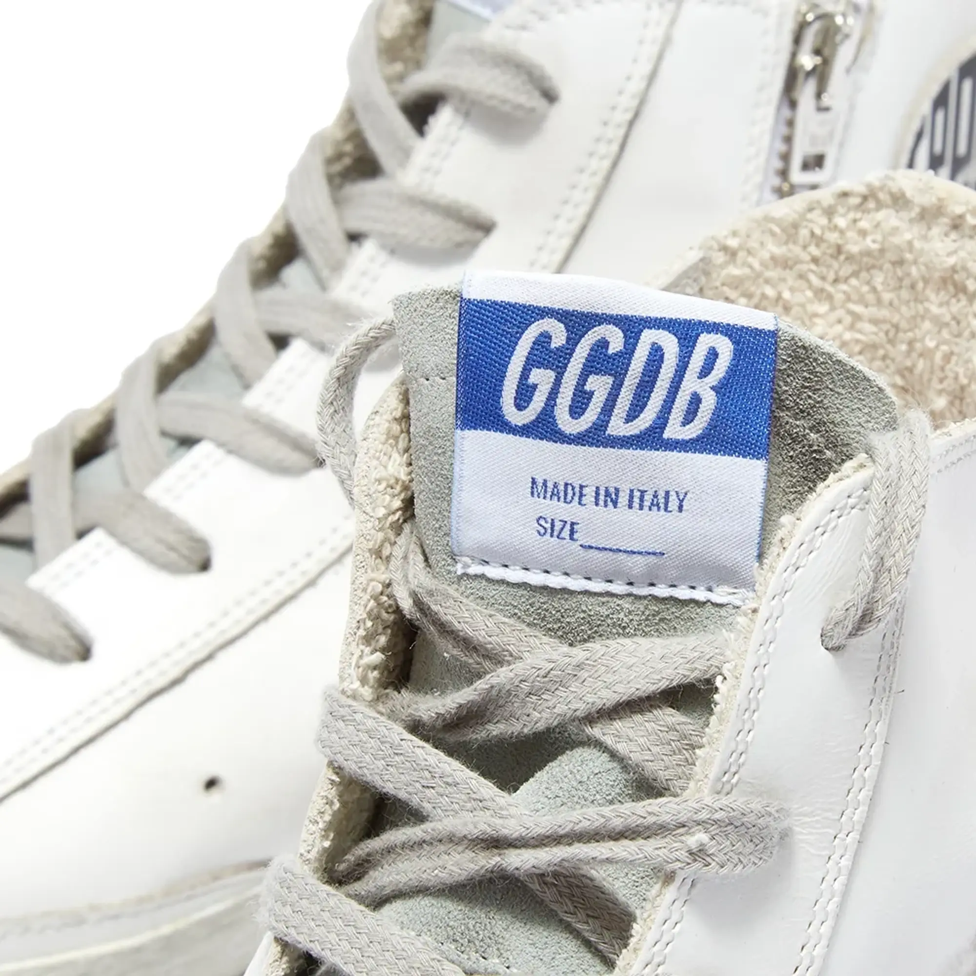 Golden Goose Men's Francy Leather Sneaker White/Silver/Milk