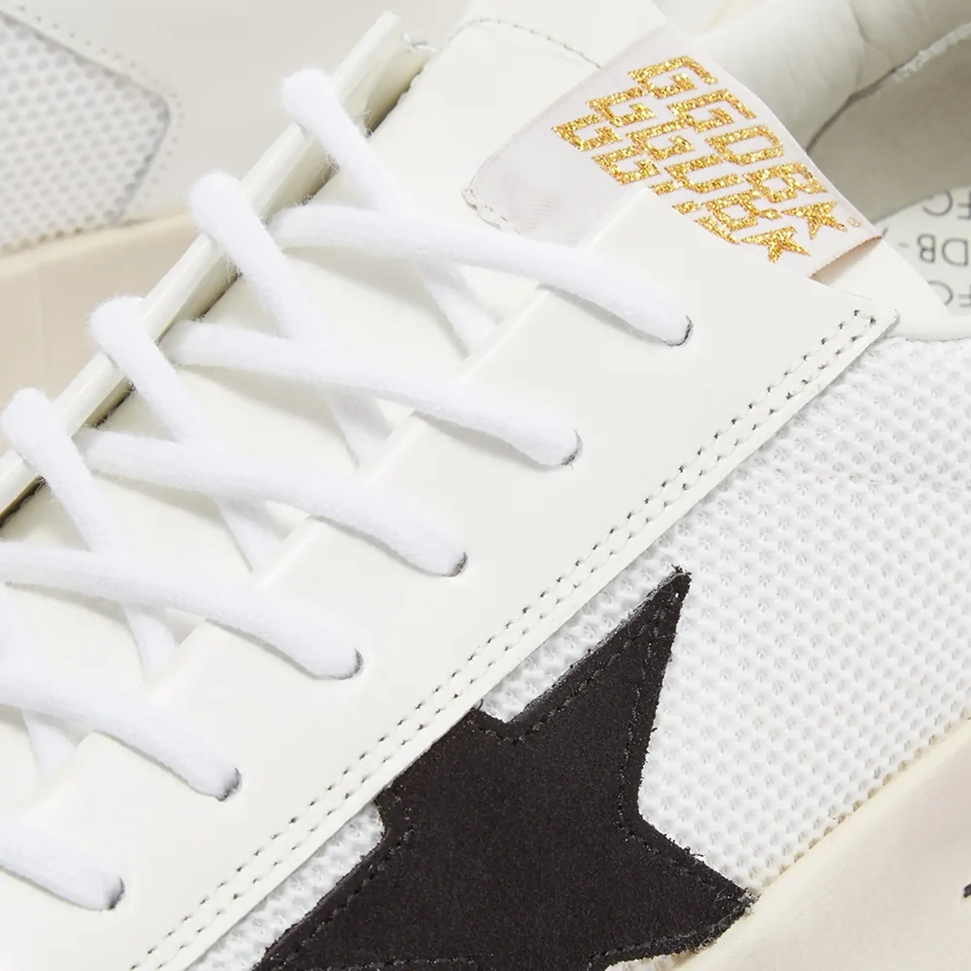 Golden Goose Men's Stardan Leather Sneaker White/Black