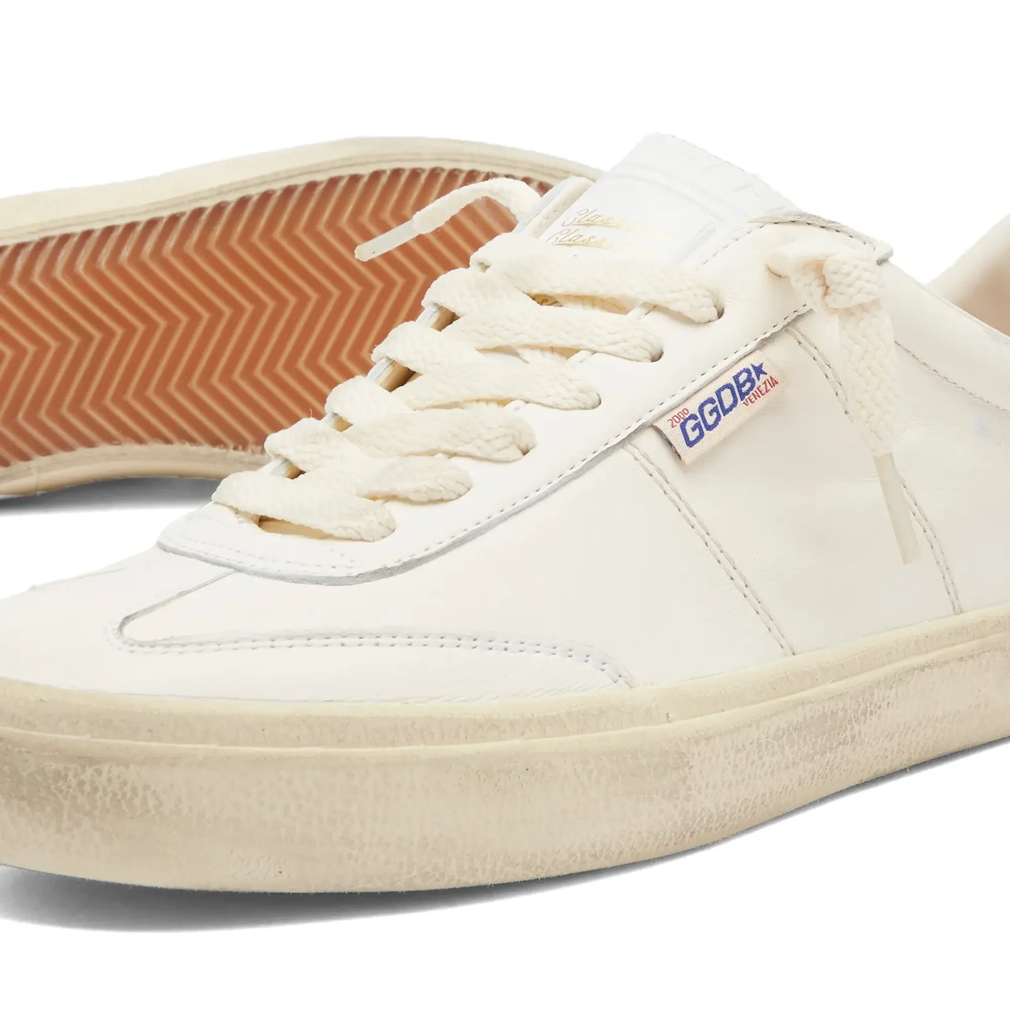 Golden Goose Men's Soul Star Sneaker White/Milk