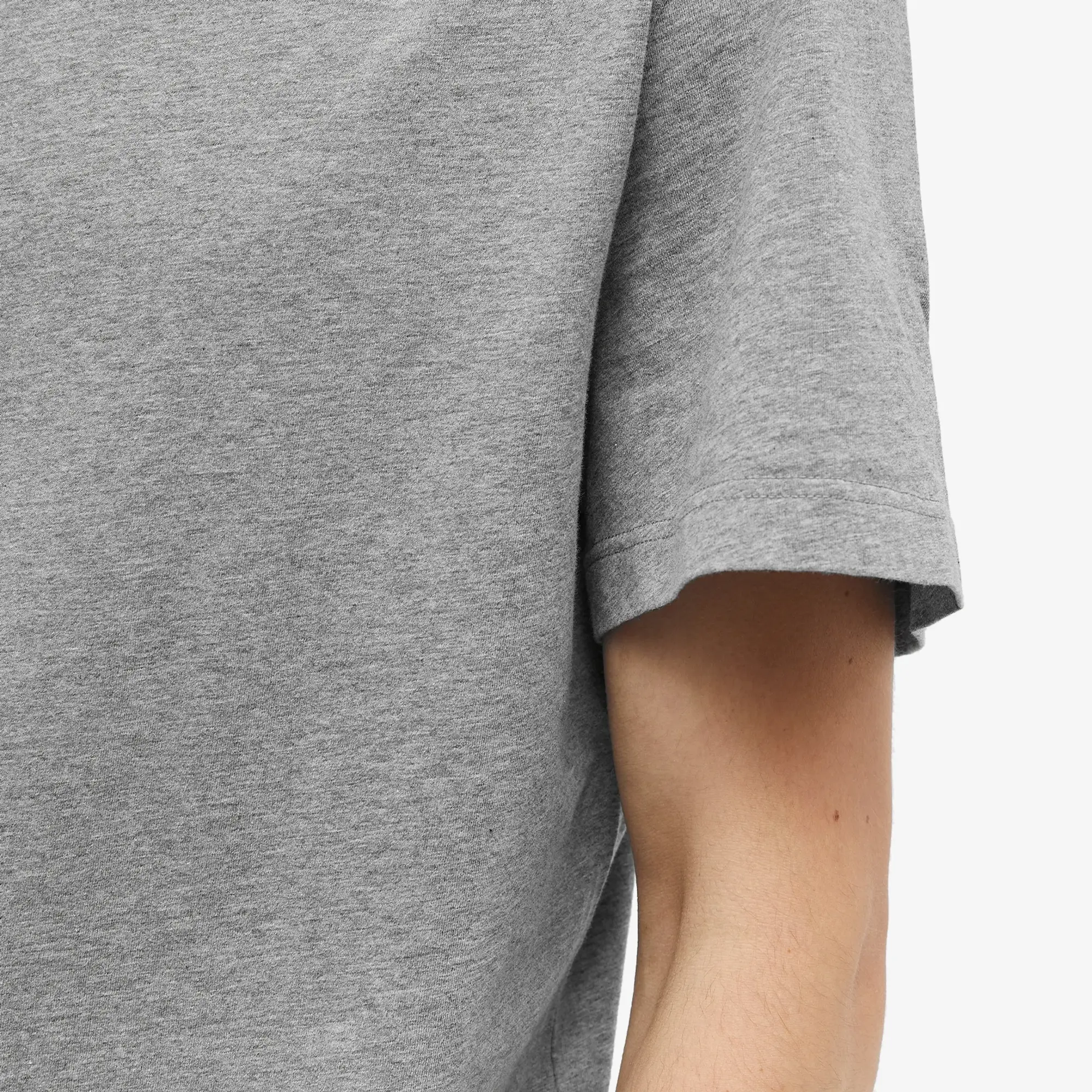 Golden Goose Men's Manifesto Running Club T-Shirt Grey Melange