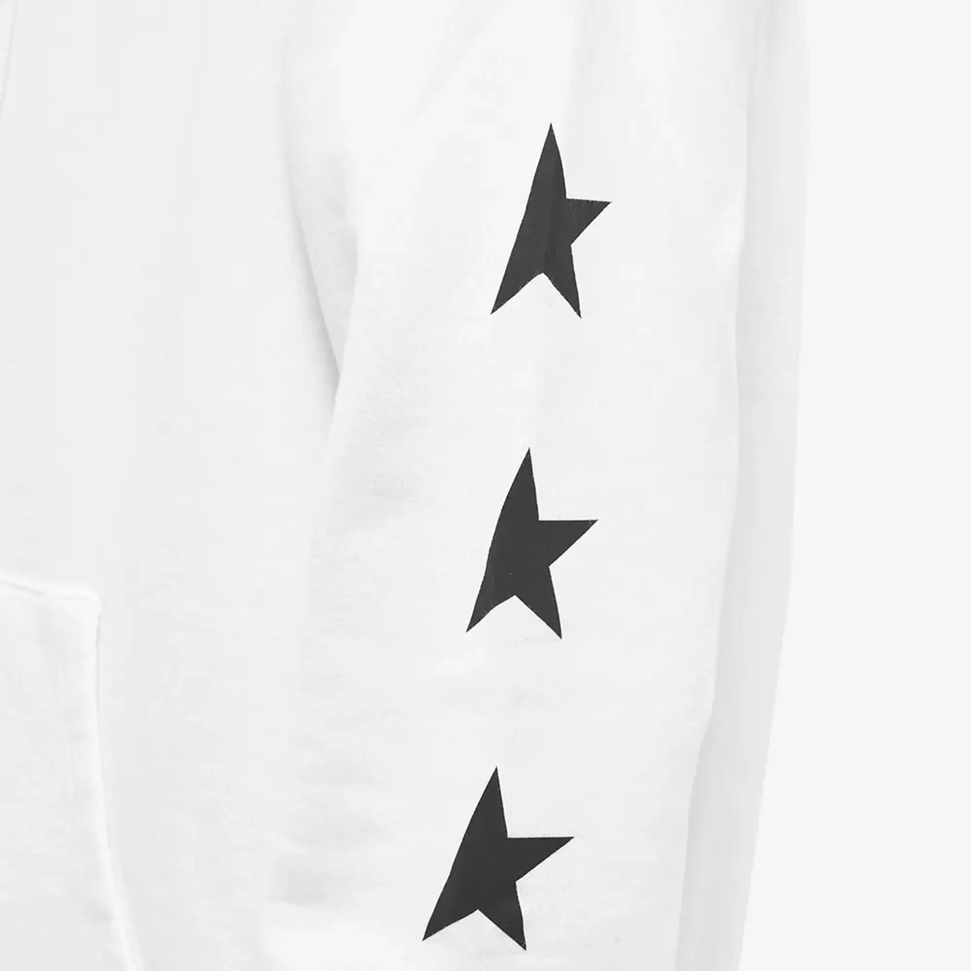 Golden Goose Men's Star Alighiero Hoodie Vintage White/Black