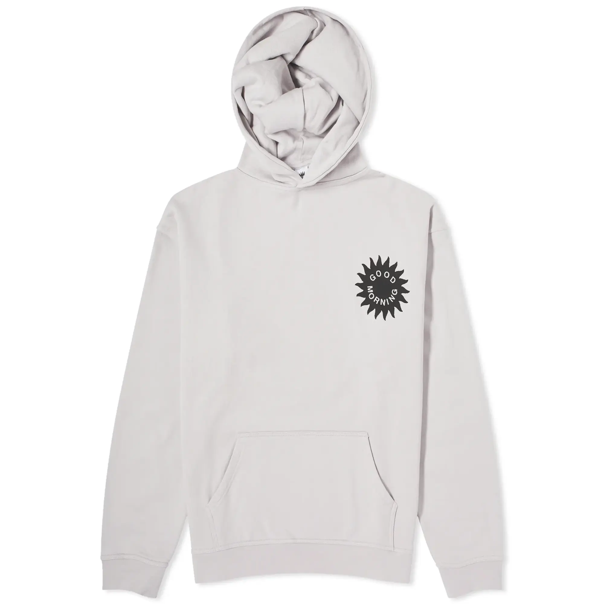 Good Morning Tapes Men's Sun Logo Hoody Stone