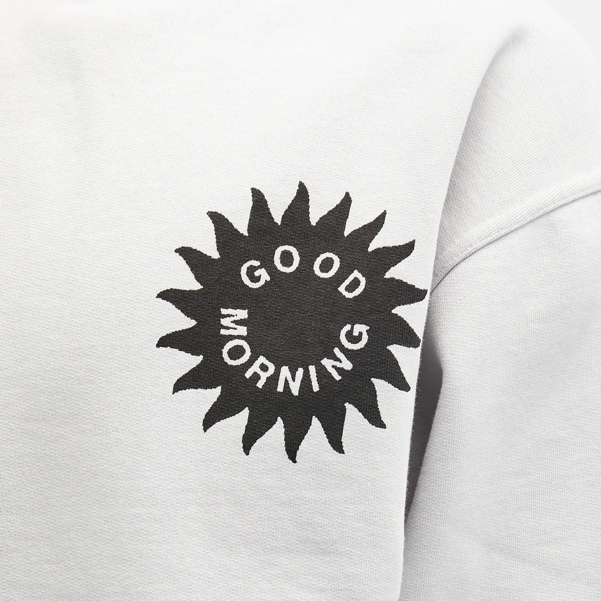 Good Morning Tapes Men's Sun Logo Hoody Stone