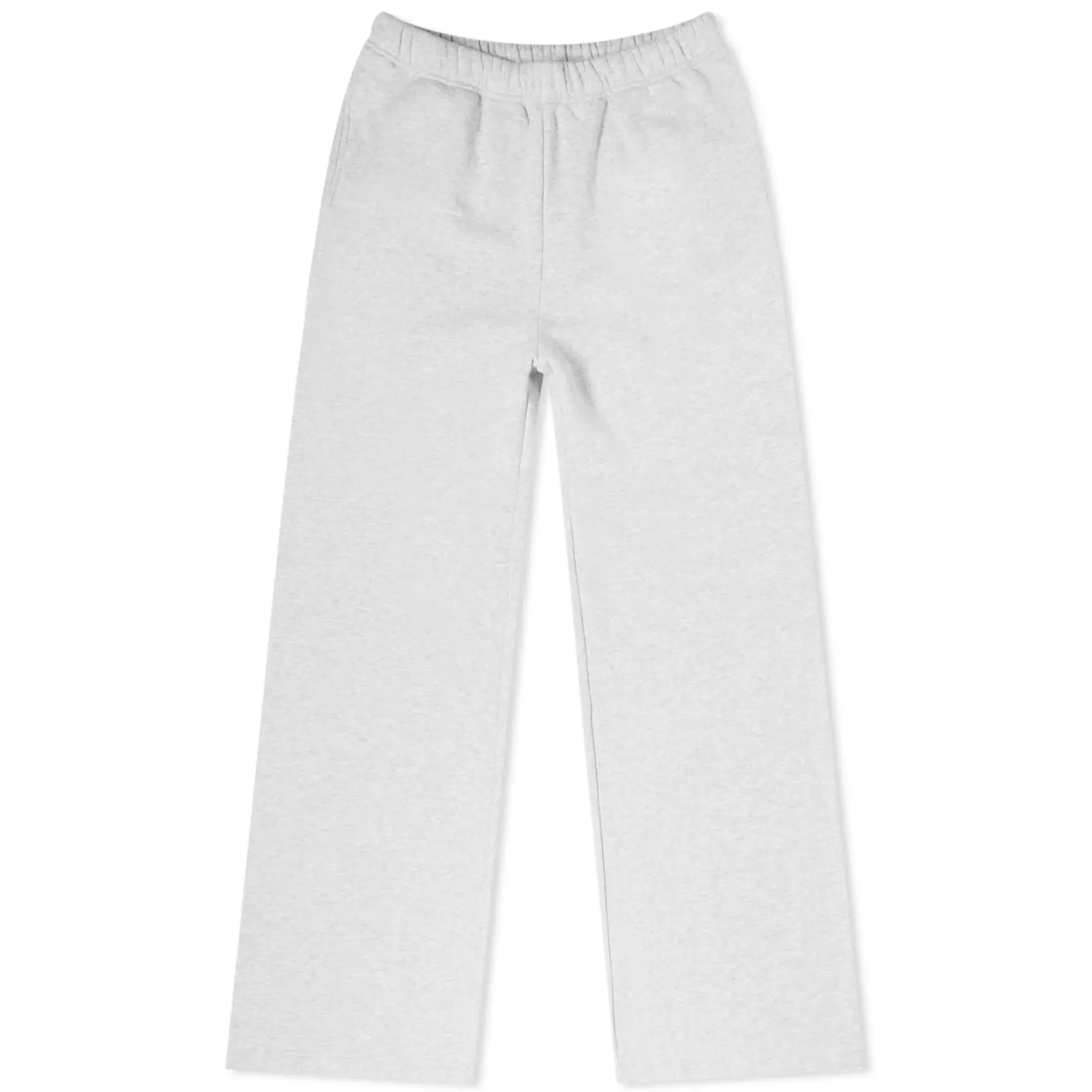 Good American Women's Brushed Fleece Wide Leg Sweat Pants Grey