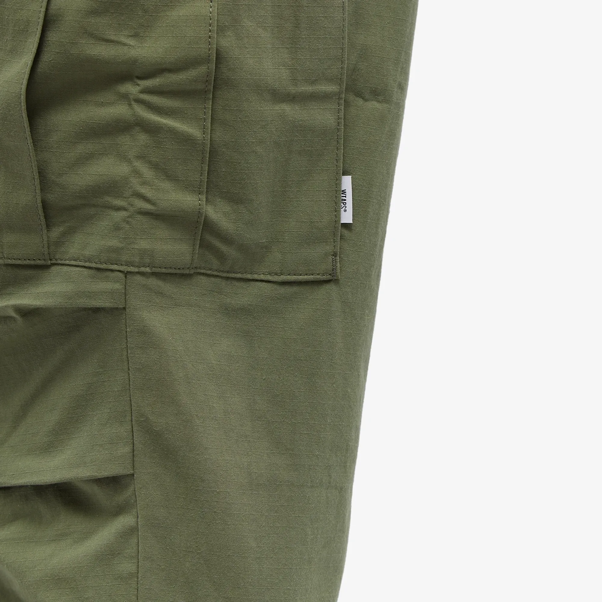 WTAPS Men's 20 Nylon Cargo Pants Olive Drab | 231WVDT-PTM09-OL